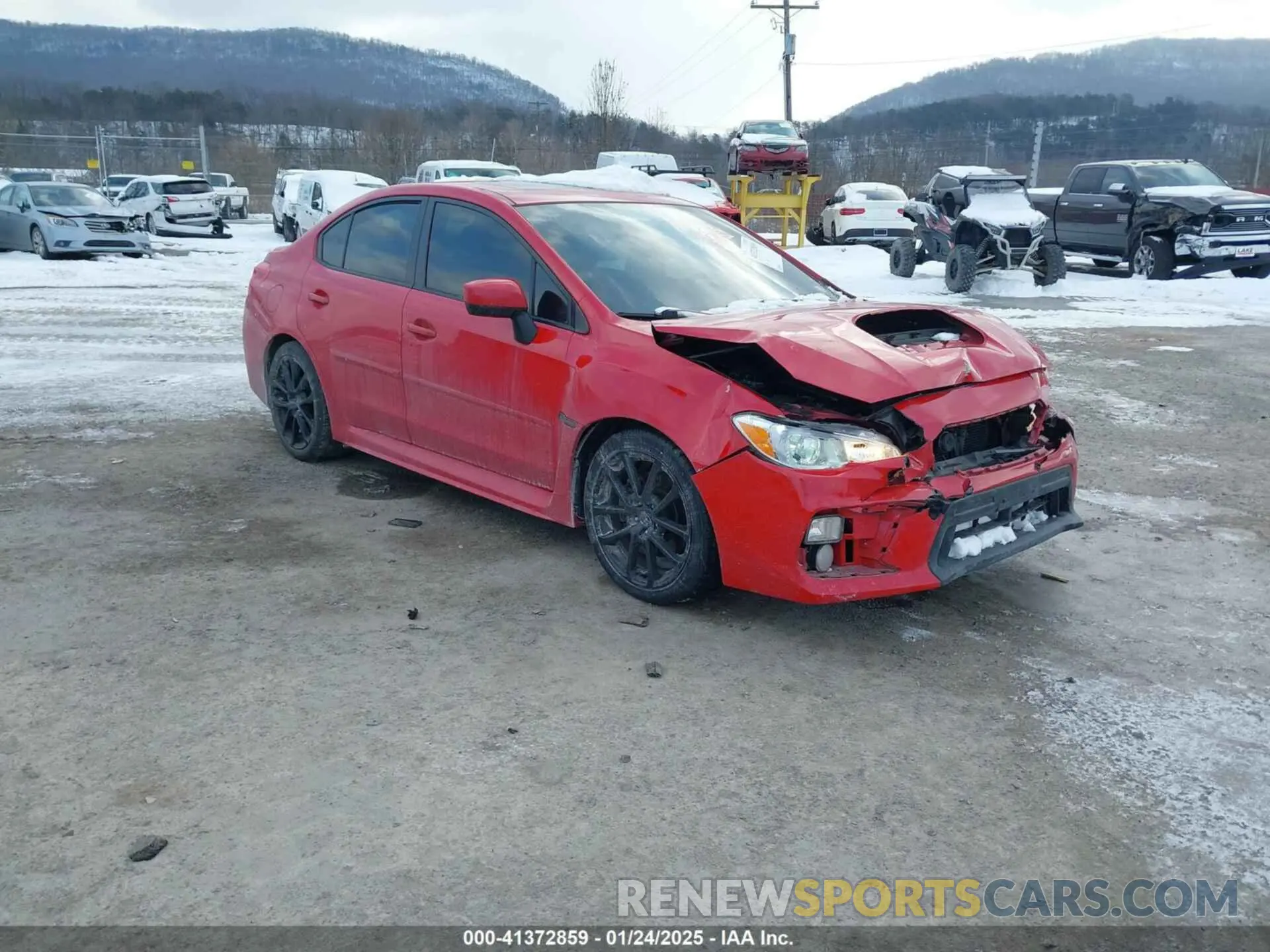 1 Photograph of a damaged car JF1VA1C63M9816507 SUBARU WRX 2021