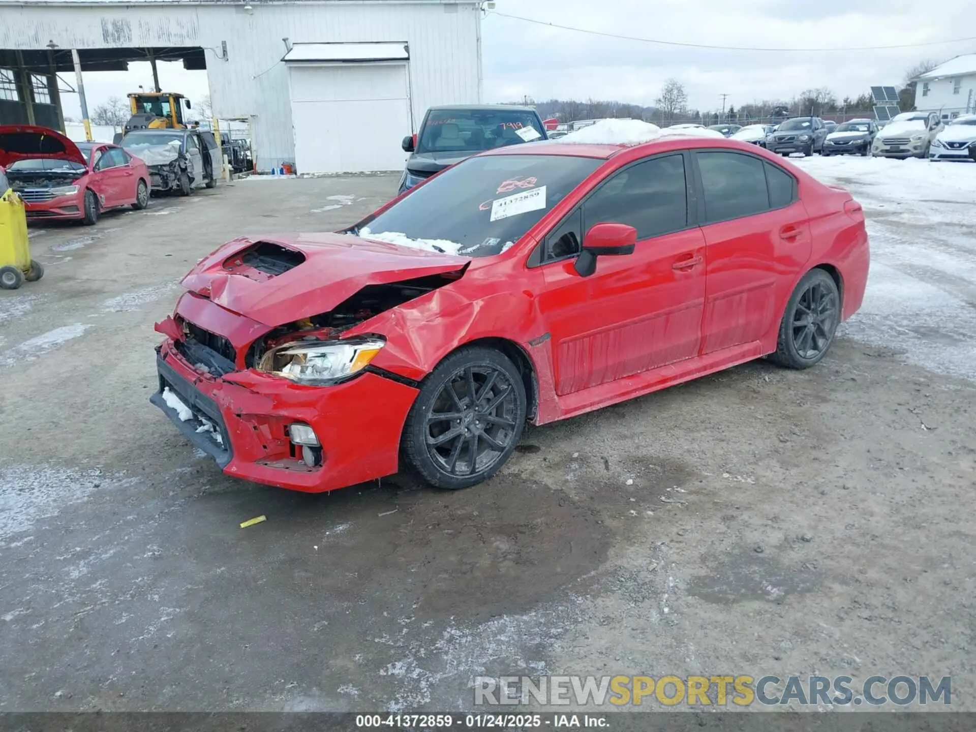 2 Photograph of a damaged car JF1VA1C63M9816507 SUBARU WRX 2021