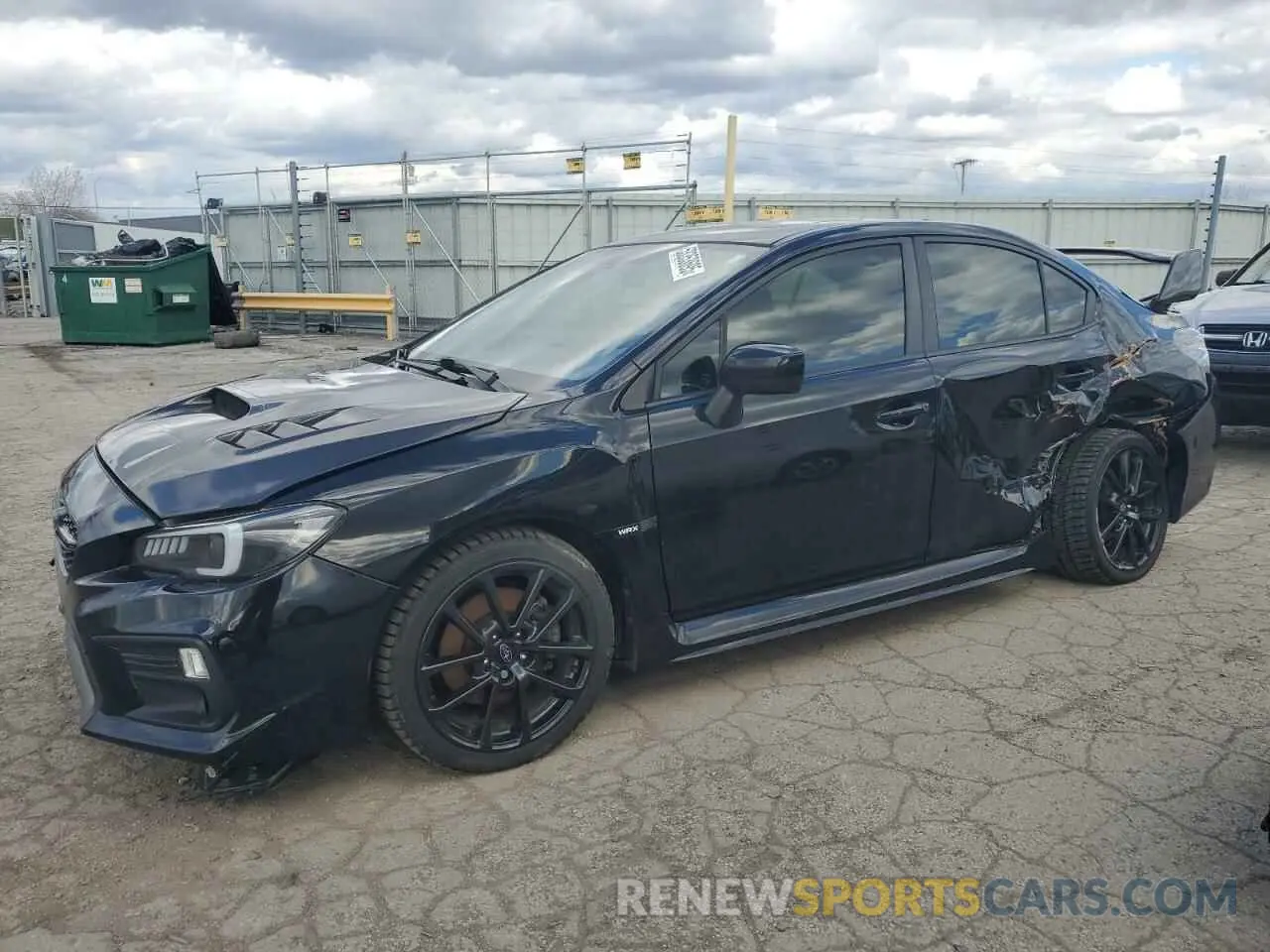 1 Photograph of a damaged car JF1VA1C63M9818872 SUBARU WRX 2021