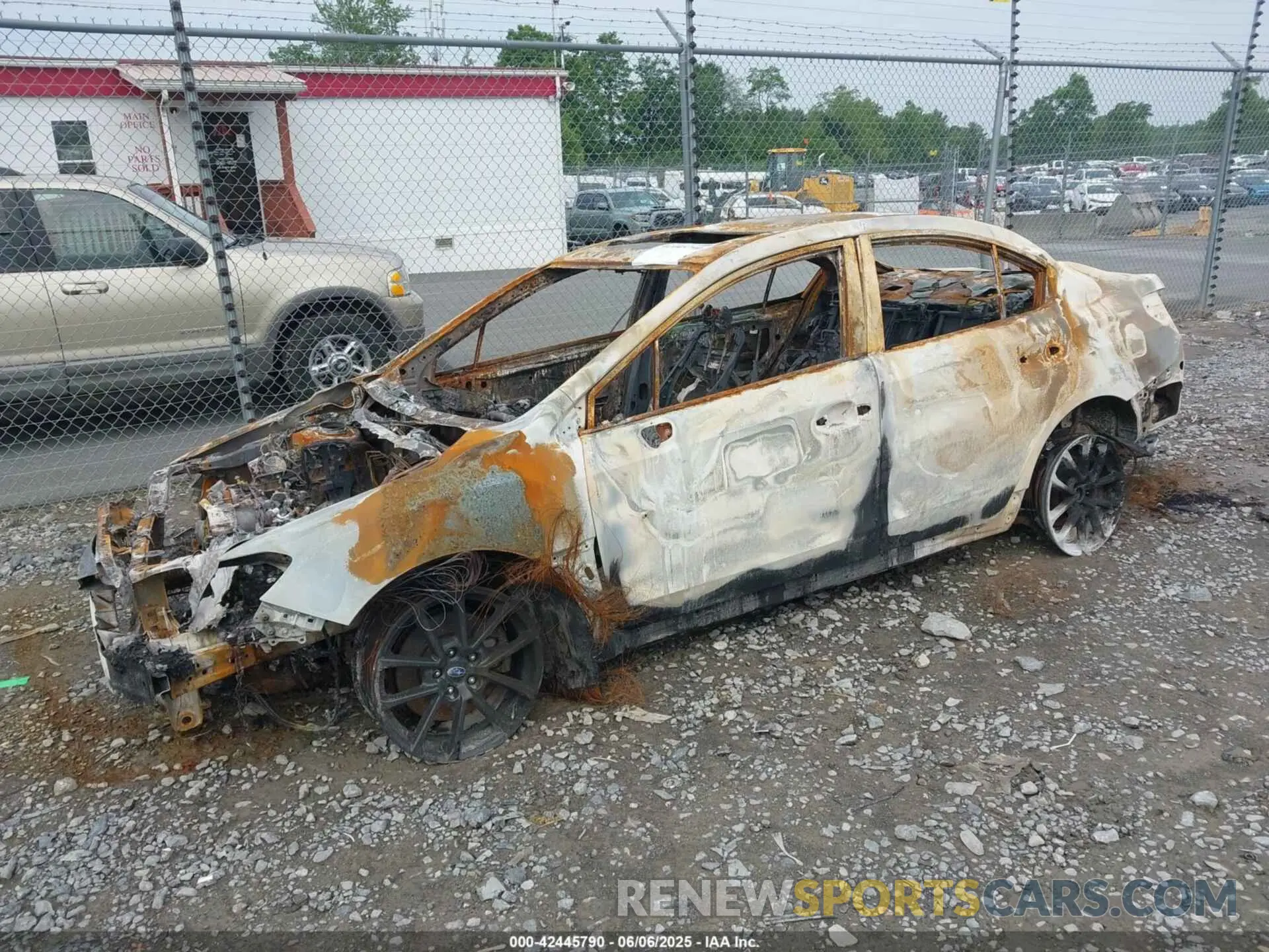 6 Photograph of a damaged car JF1VA1C64M9804320 SUBARU WRX 2021