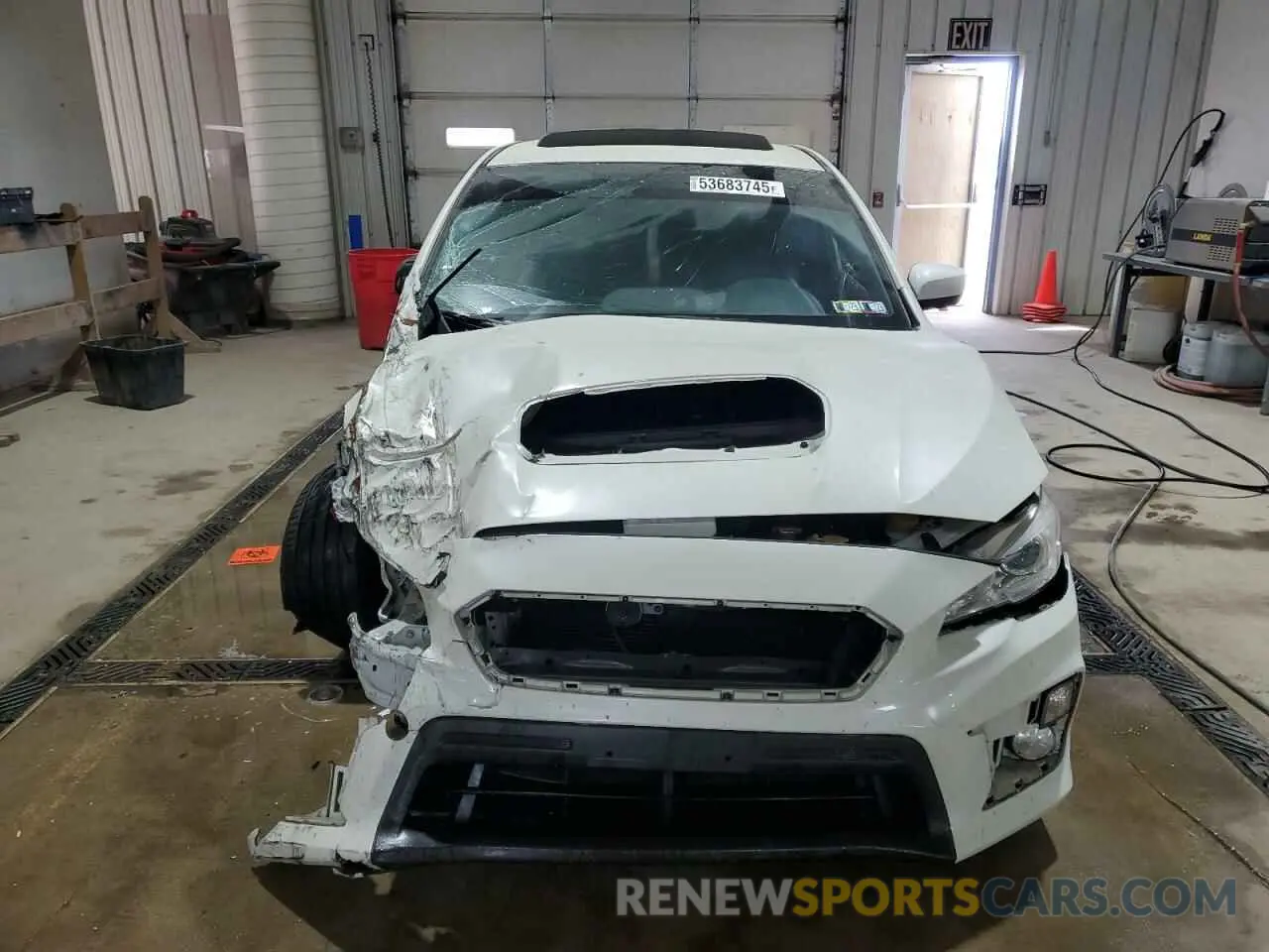 5 Photograph of a damaged car JF1VA1C65M9807078 SUBARU WRX 2021