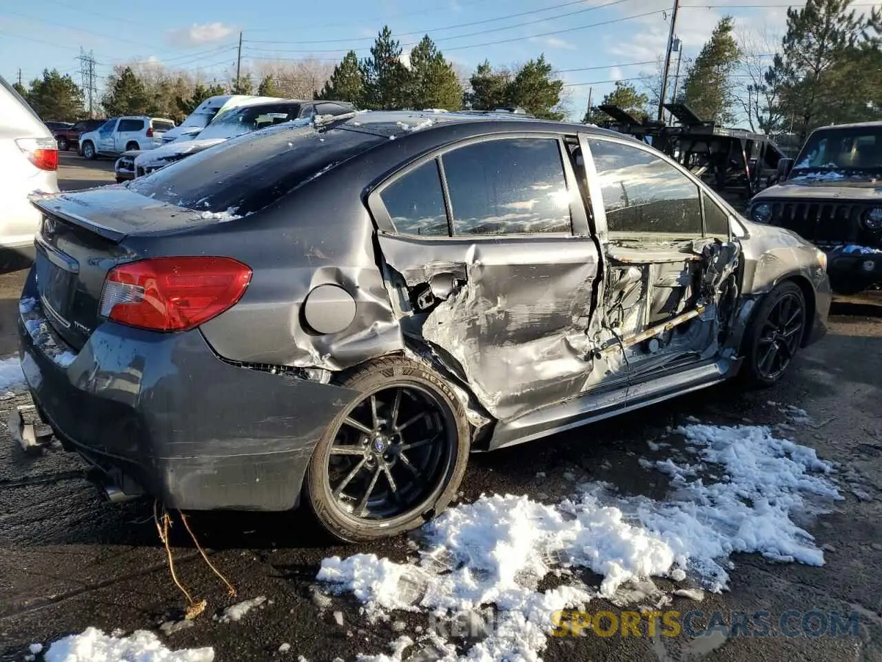 3 Photograph of a damaged car JF1VA1C66M9816534 SUBARU WRX 2021