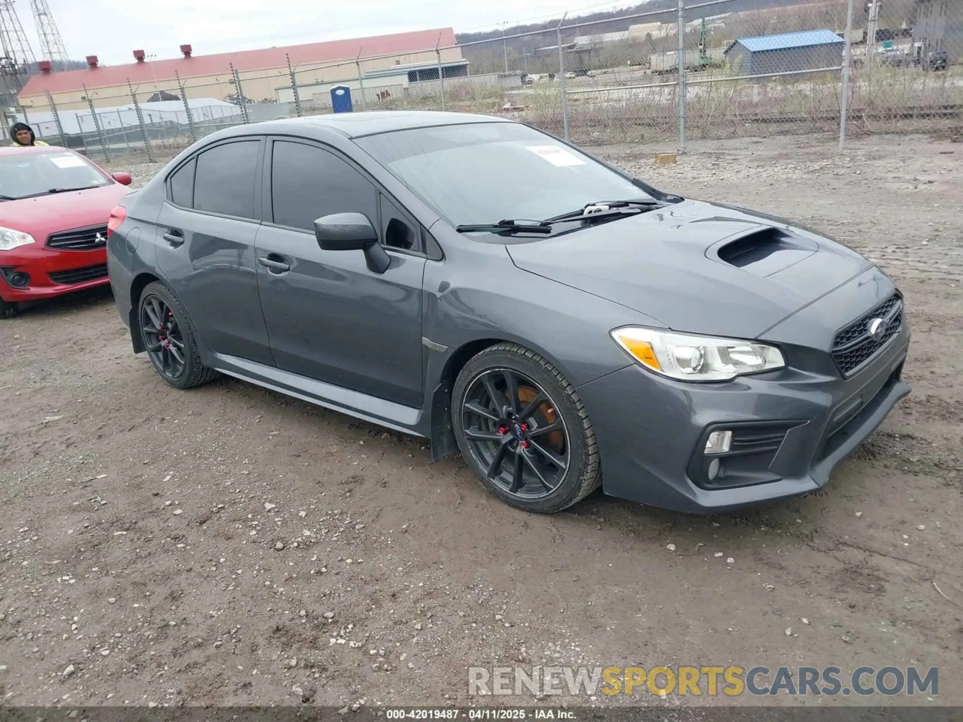 1 Photograph of a damaged car JF1VA1C6XM9814852 SUBARU WRX 2021
