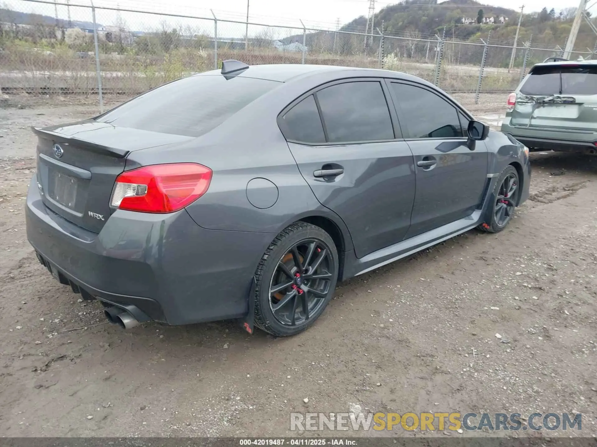 4 Photograph of a damaged car JF1VA1C6XM9814852 SUBARU WRX 2021