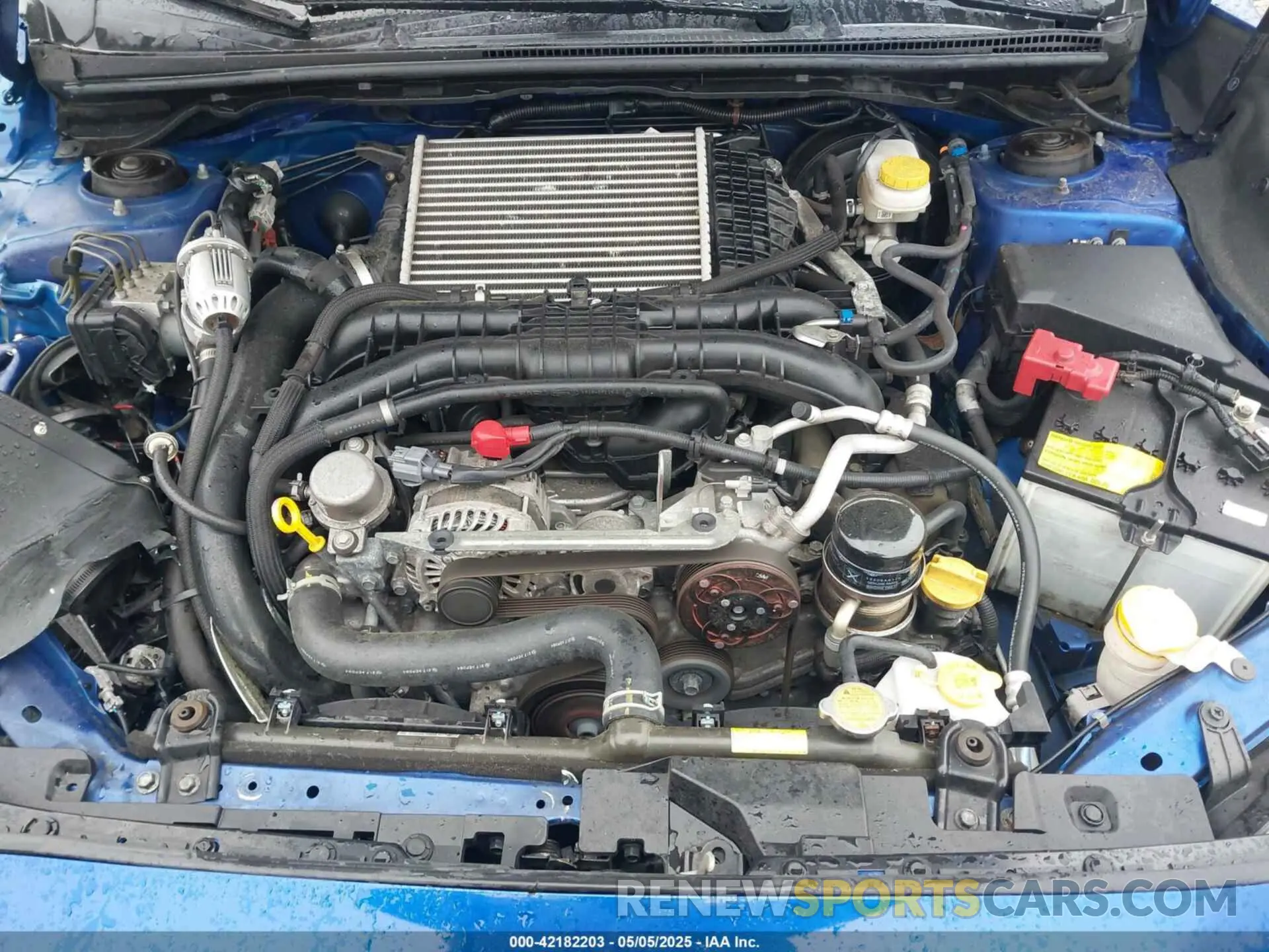 10 Photograph of a damaged car JF1VA1C6XM9818786 SUBARU WRX 2021