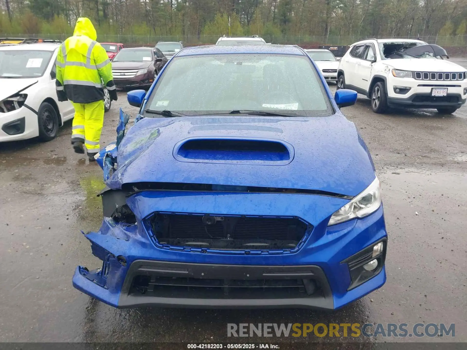 13 Photograph of a damaged car JF1VA1C6XM9818786 SUBARU WRX 2021