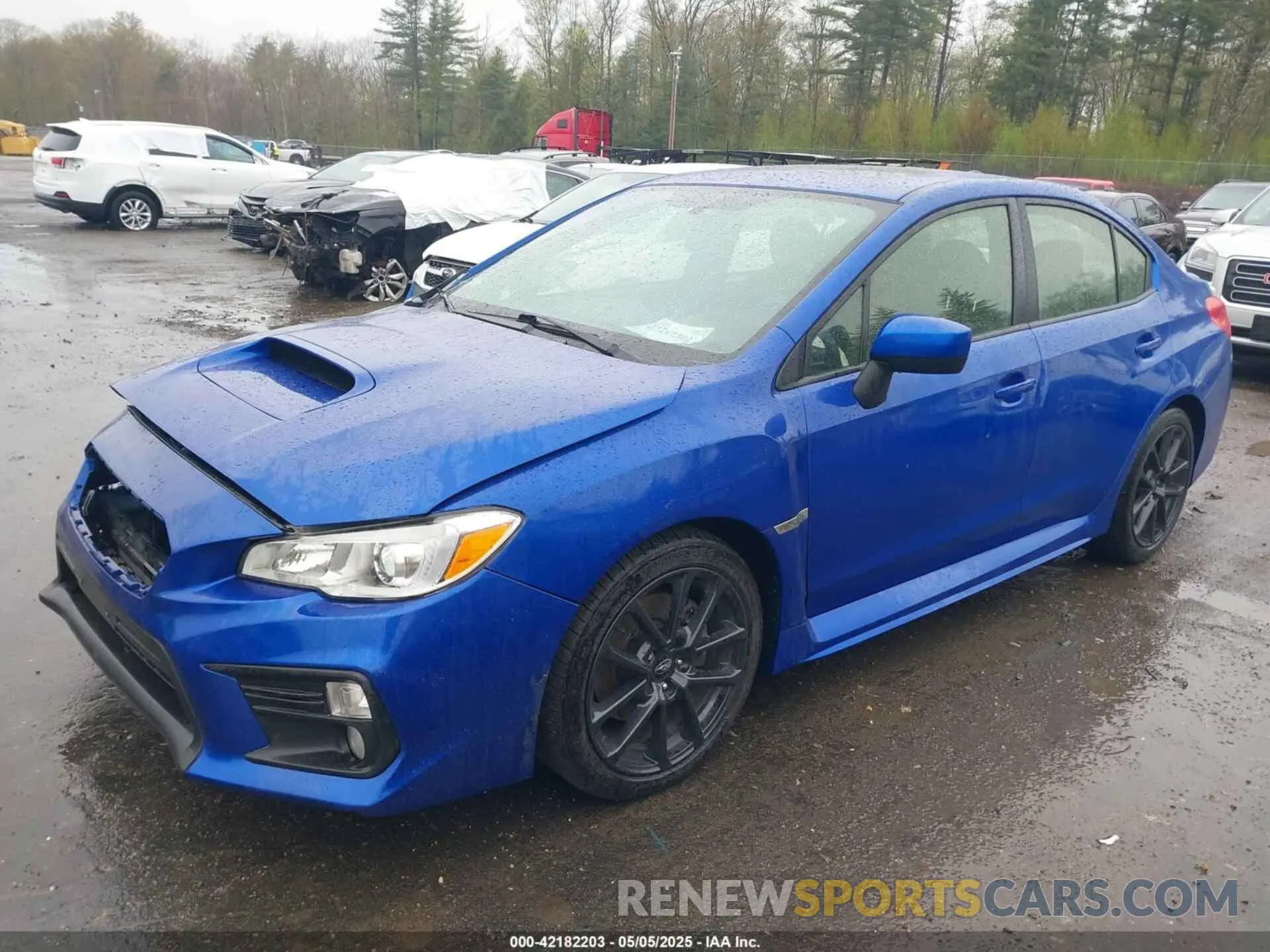2 Photograph of a damaged car JF1VA1C6XM9818786 SUBARU WRX 2021