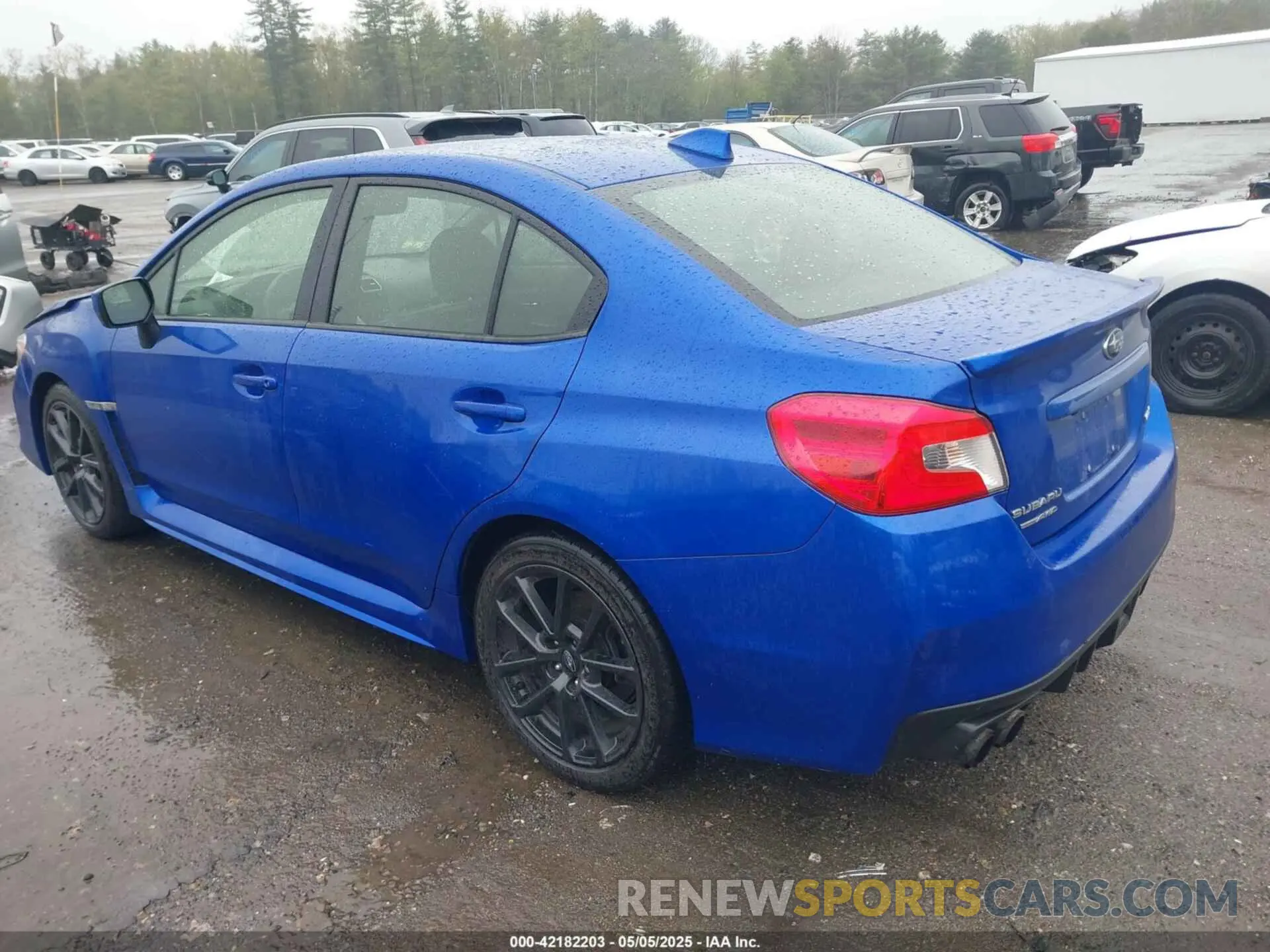 3 Photograph of a damaged car JF1VA1C6XM9818786 SUBARU WRX 2021