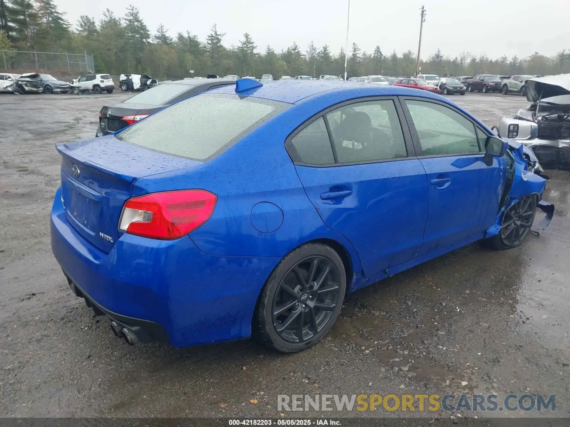 4 Photograph of a damaged car JF1VA1C6XM9818786 SUBARU WRX 2021
