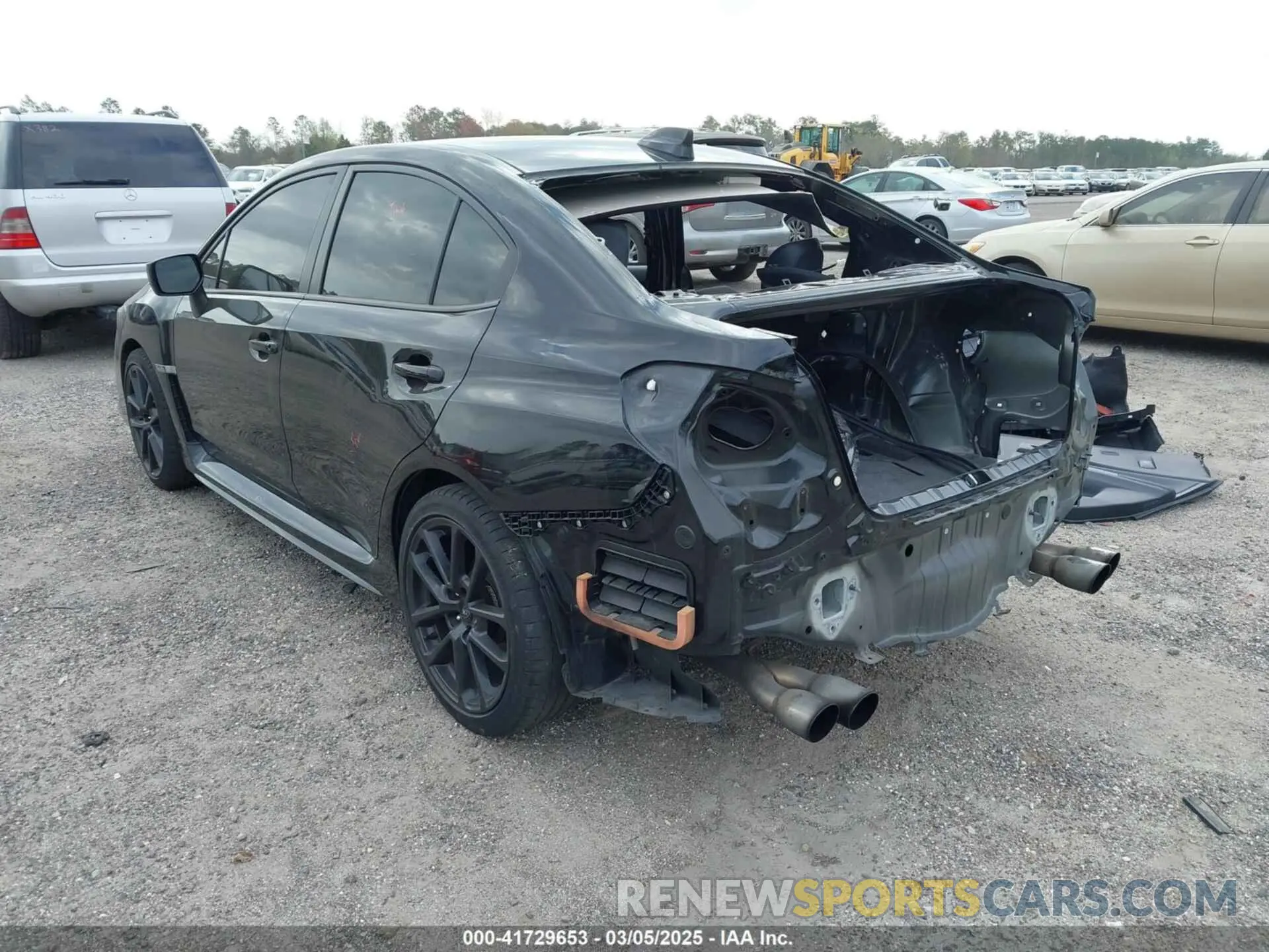3 Photograph of a damaged car JF1VA1H66M9820883 SUBARU WRX 2021