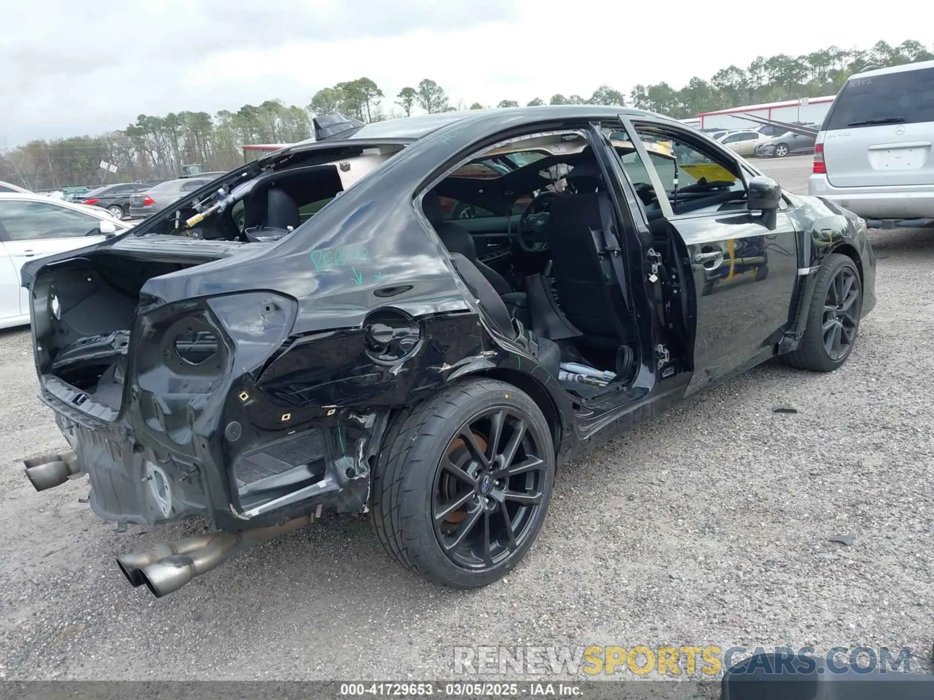 4 Photograph of a damaged car JF1VA1H66M9820883 SUBARU WRX 2021