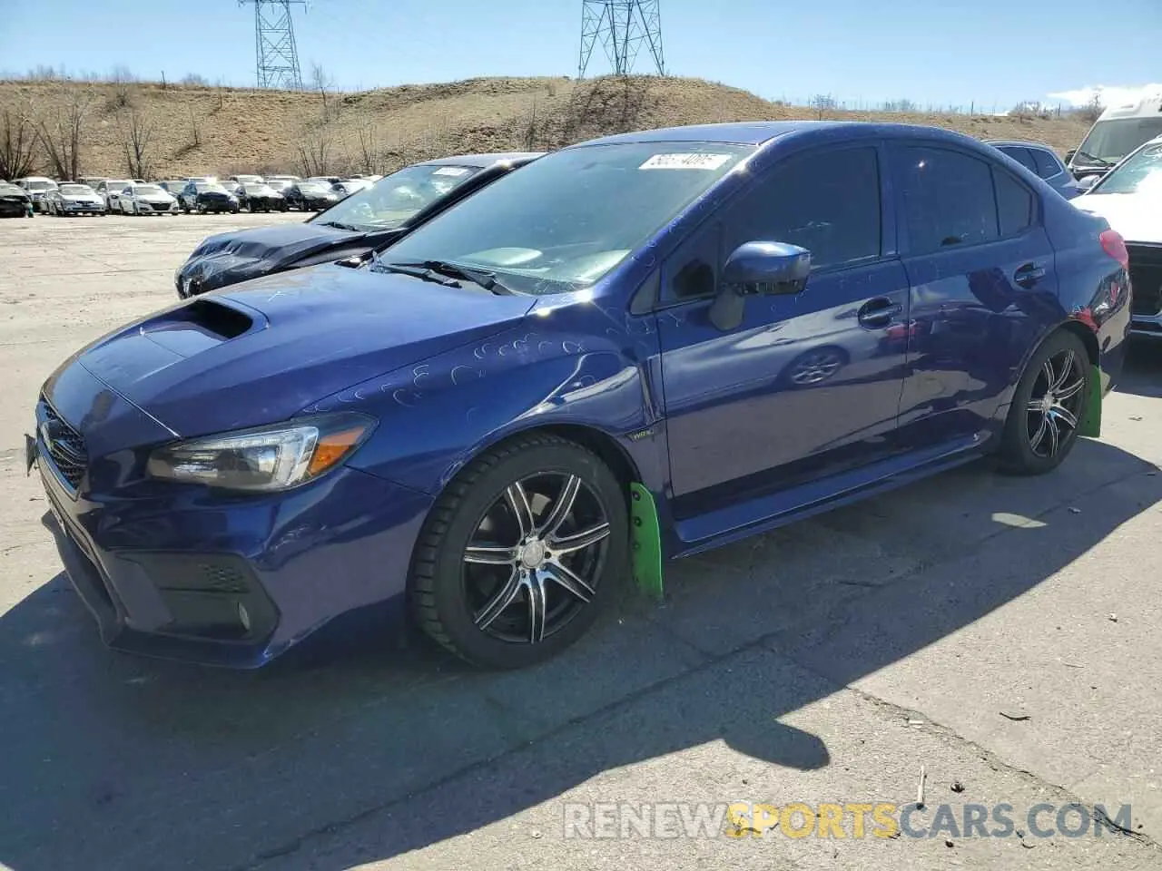 1 Photograph of a damaged car JF1VA1H68M9814261 SUBARU WRX 2021