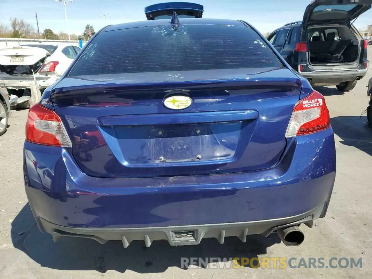 6 Photograph of a damaged car JF1VA1H68M9814261 SUBARU WRX 2021