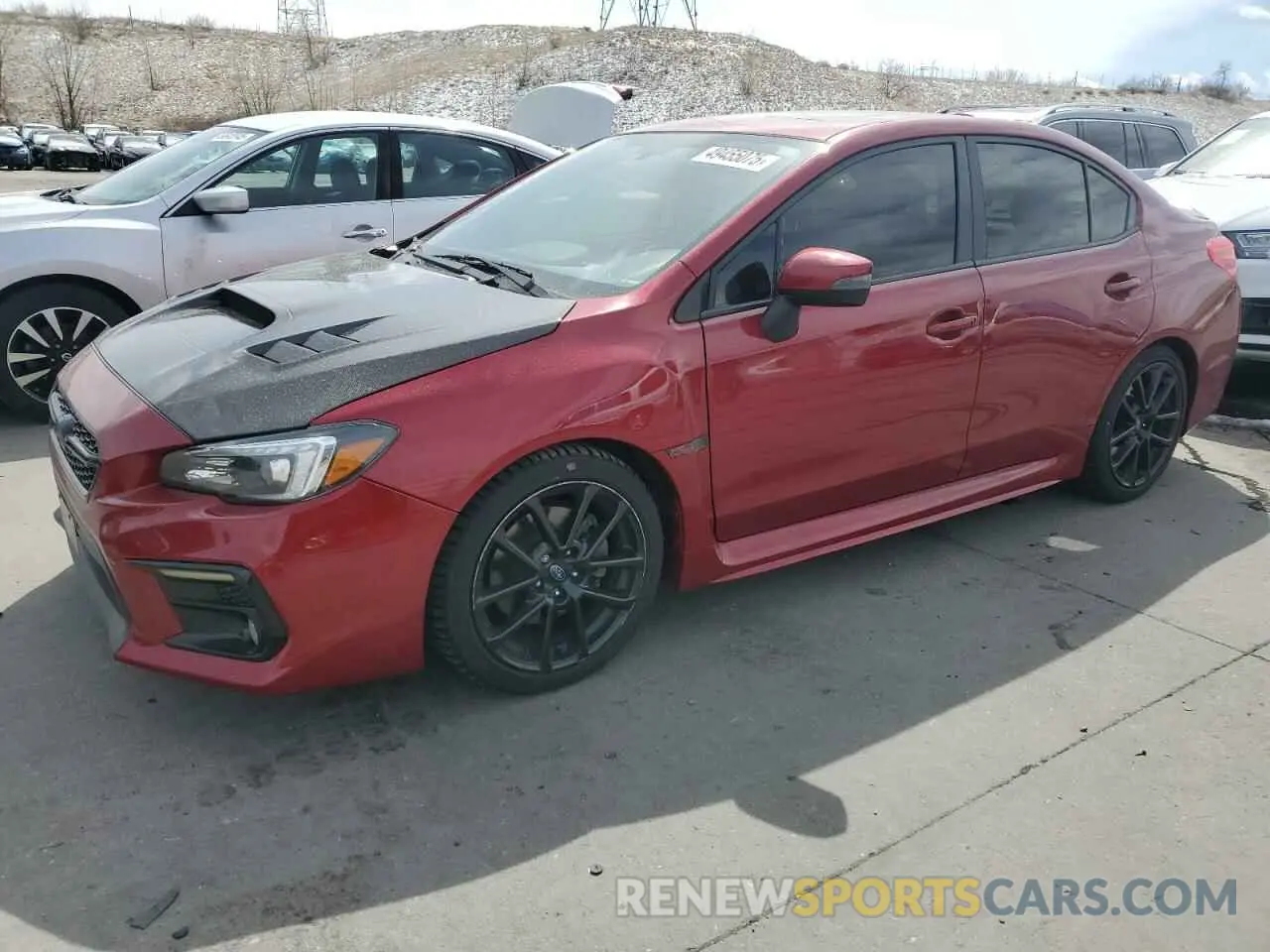 1 Photograph of a damaged car JF1VA1P62M8806499 SUBARU WRX 2021