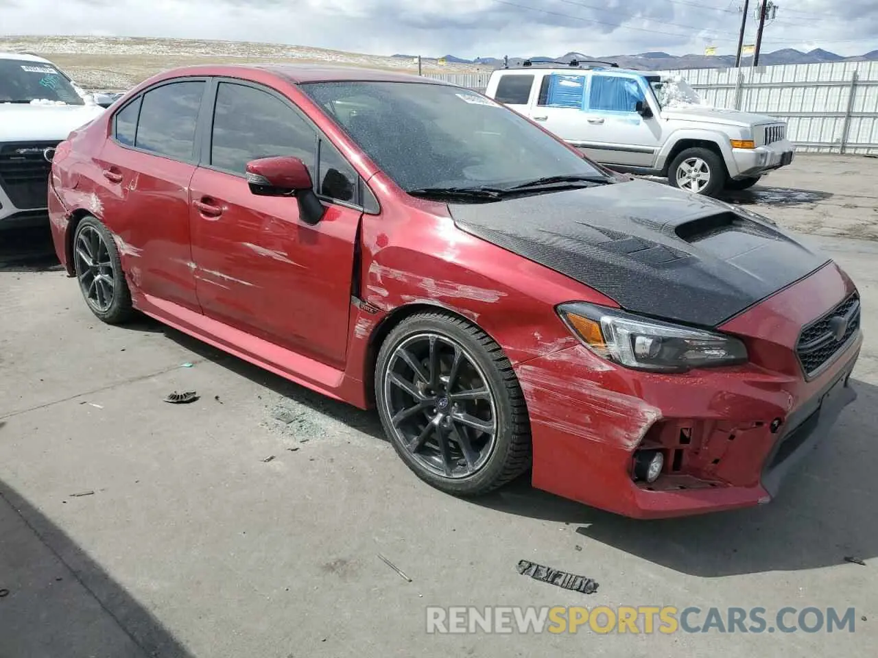 4 Photograph of a damaged car JF1VA1P62M8806499 SUBARU WRX 2021
