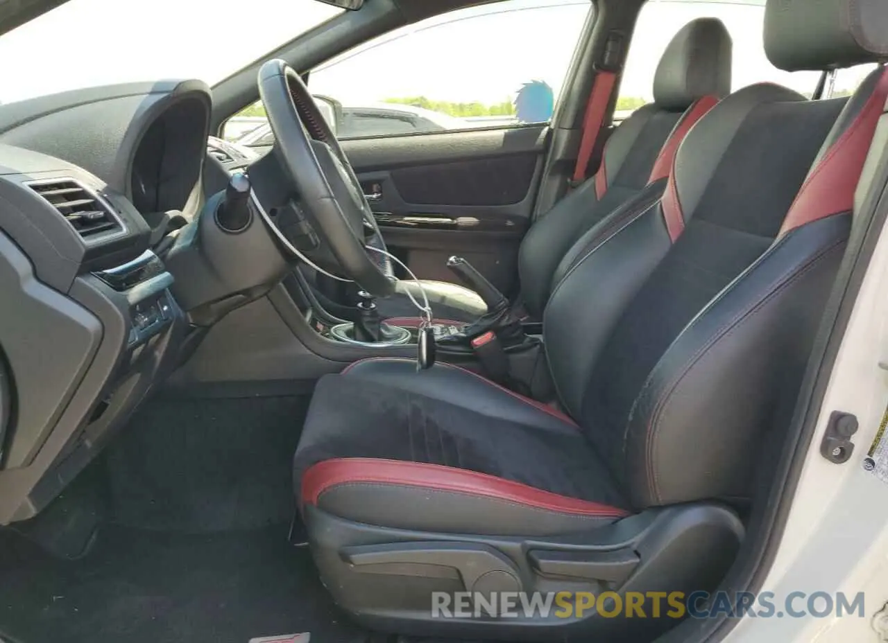7 Photograph of a damaged car JF1VA2E62M9813522 SUBARU WRX 2021