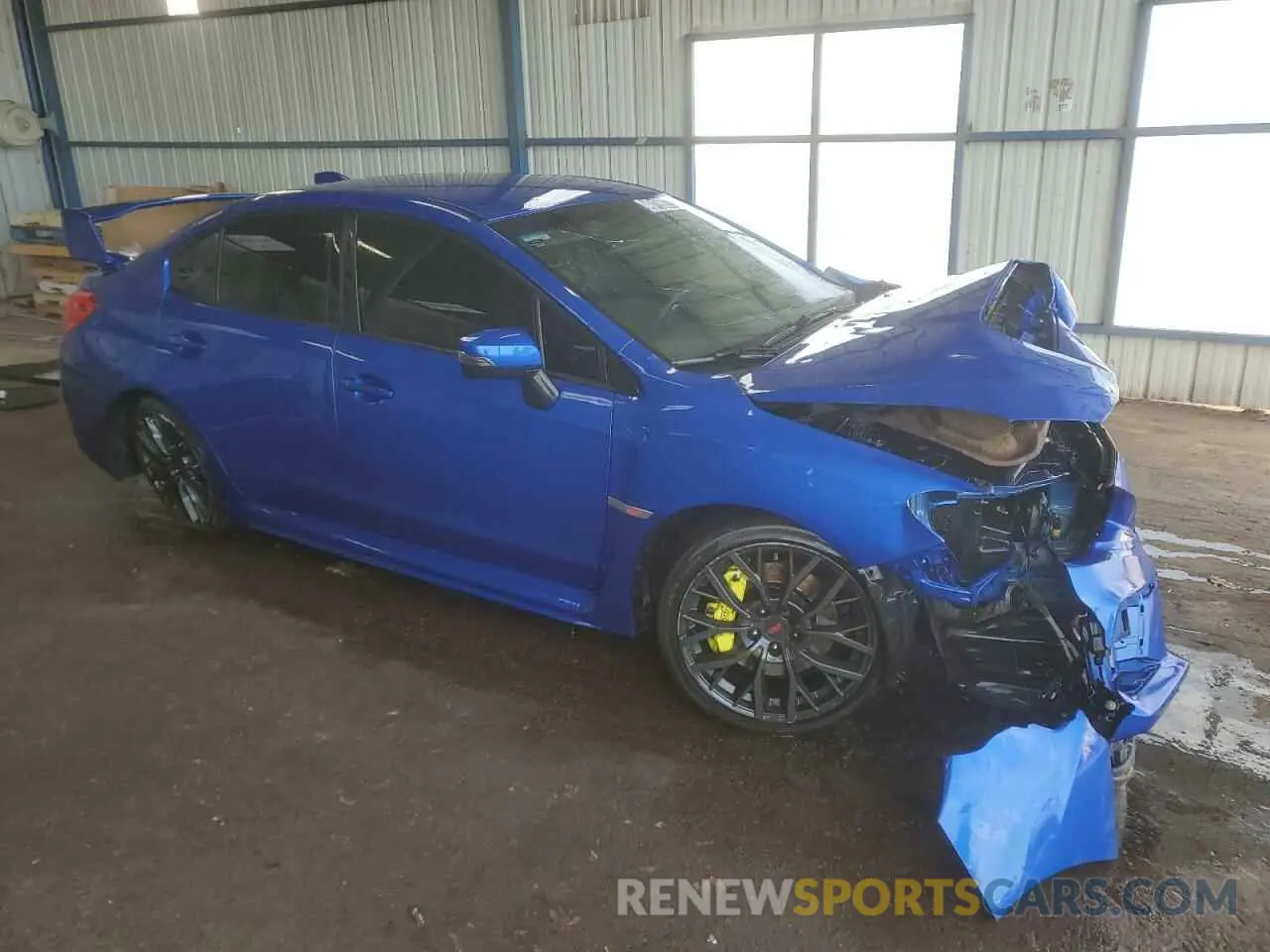 4 Photograph of a damaged car JF1VA2E66M9801549 SUBARU WRX 2021