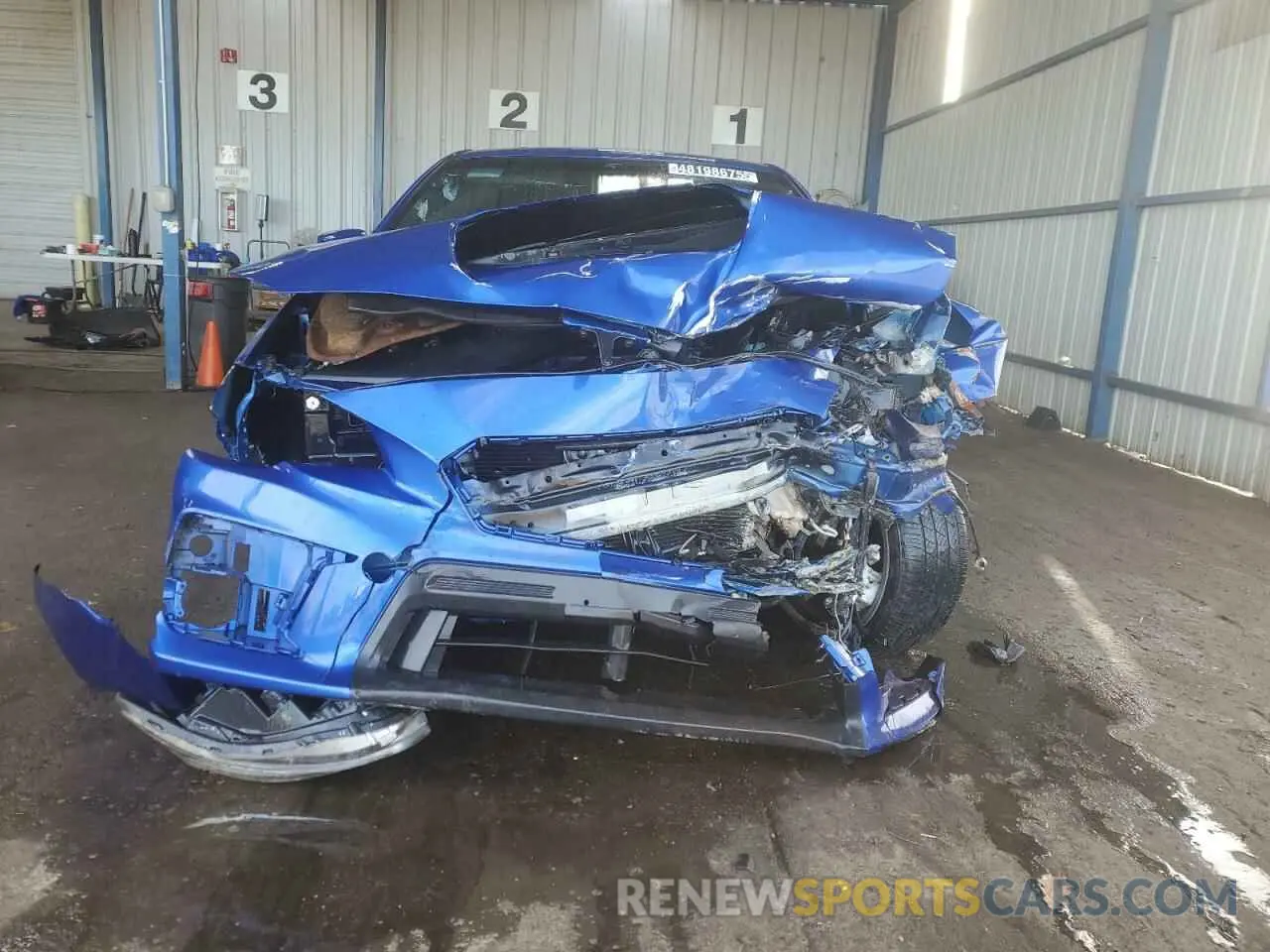 5 Photograph of a damaged car JF1VA2E66M9801549 SUBARU WRX 2021