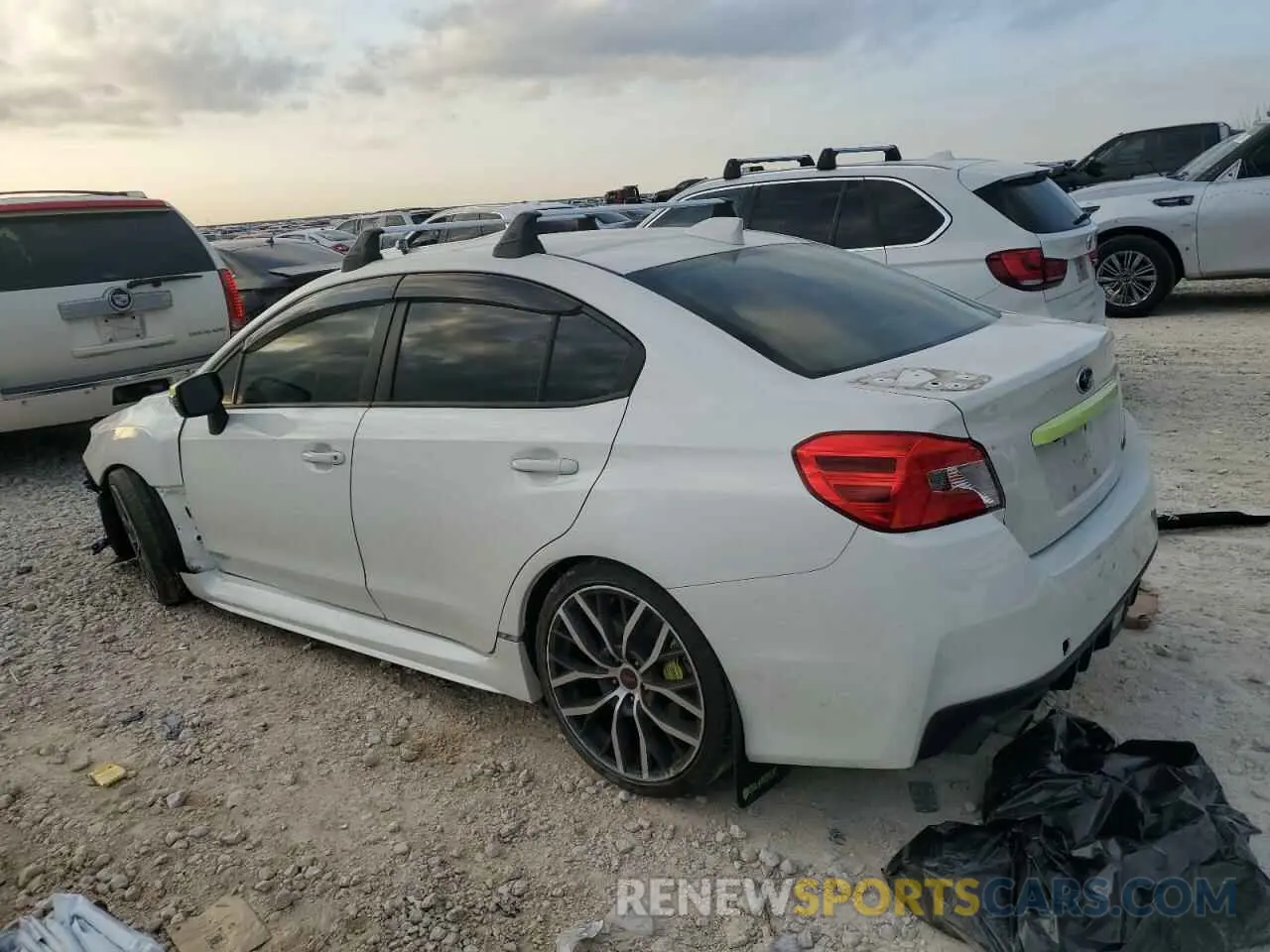 2 Photograph of a damaged car JF1VA2E68M9806350 SUBARU WRX 2021