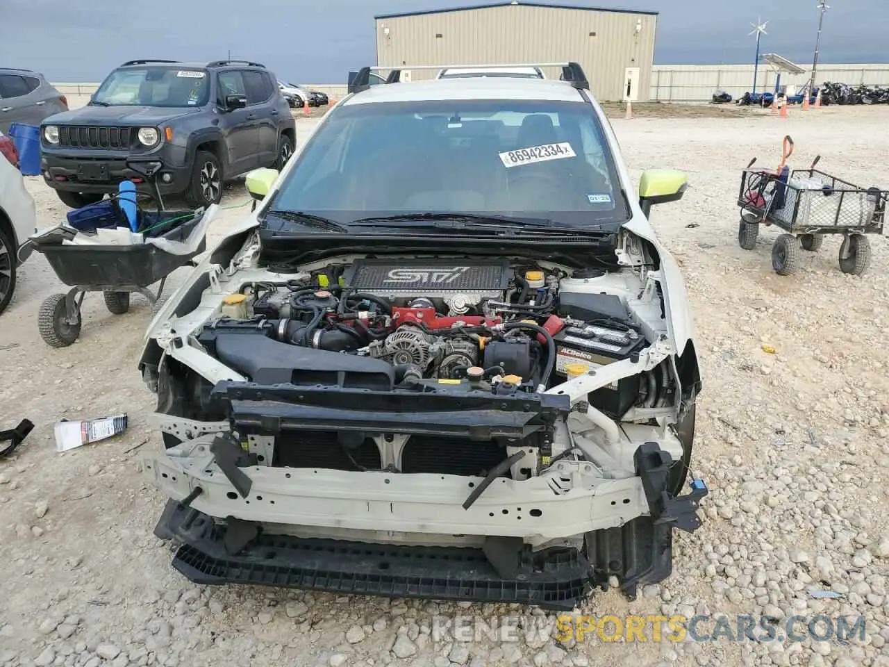 5 Photograph of a damaged car JF1VA2E68M9806350 SUBARU WRX 2021