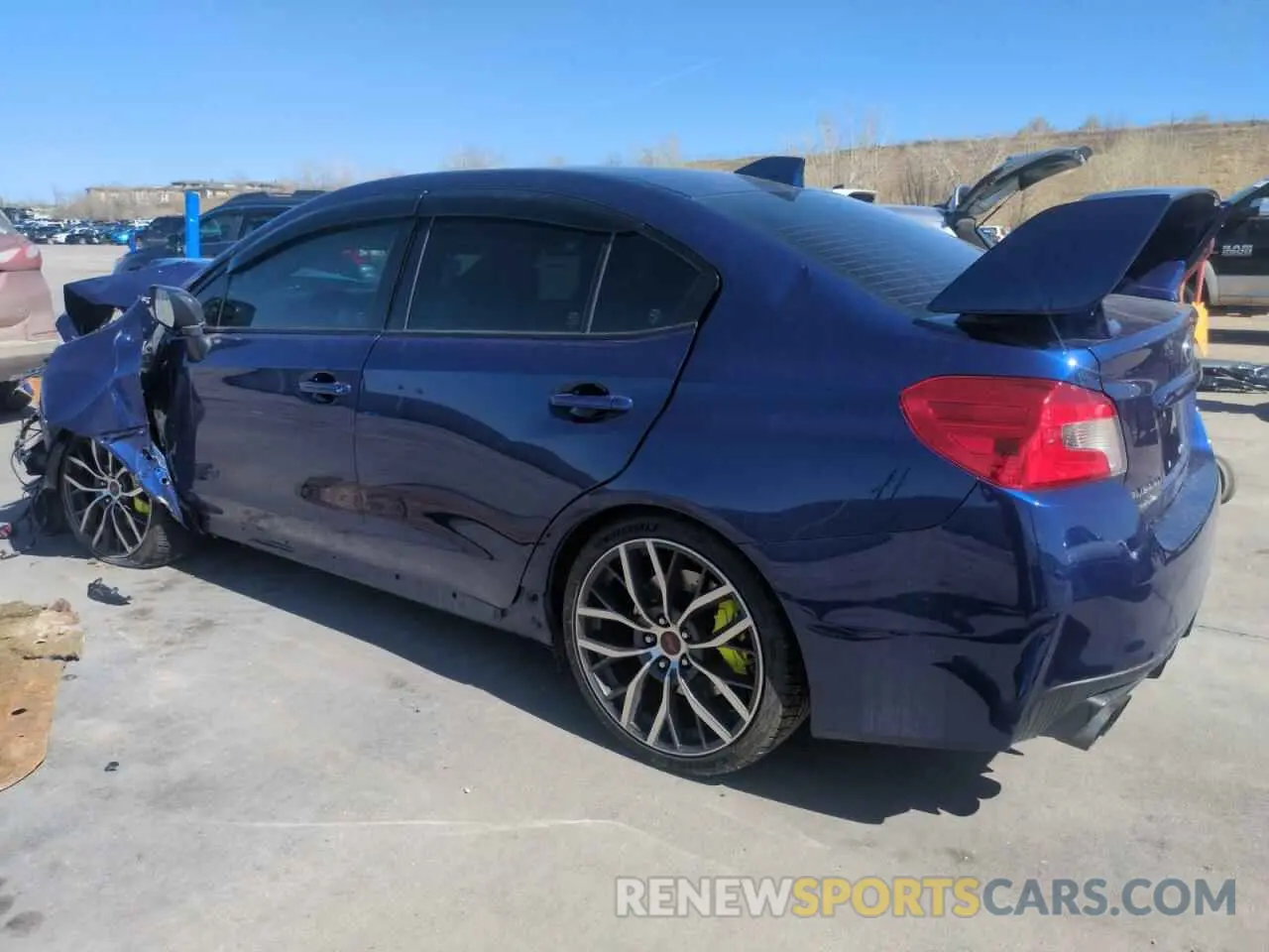 2 Photograph of a damaged car JF1VA2E6XM9819990 SUBARU WRX 2021