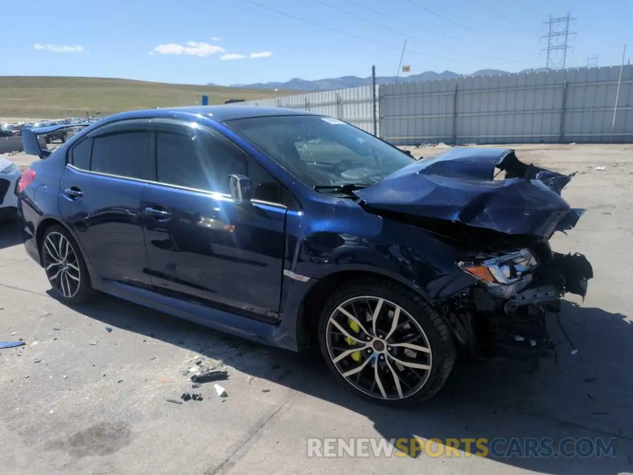 4 Photograph of a damaged car JF1VA2E6XM9819990 SUBARU WRX 2021