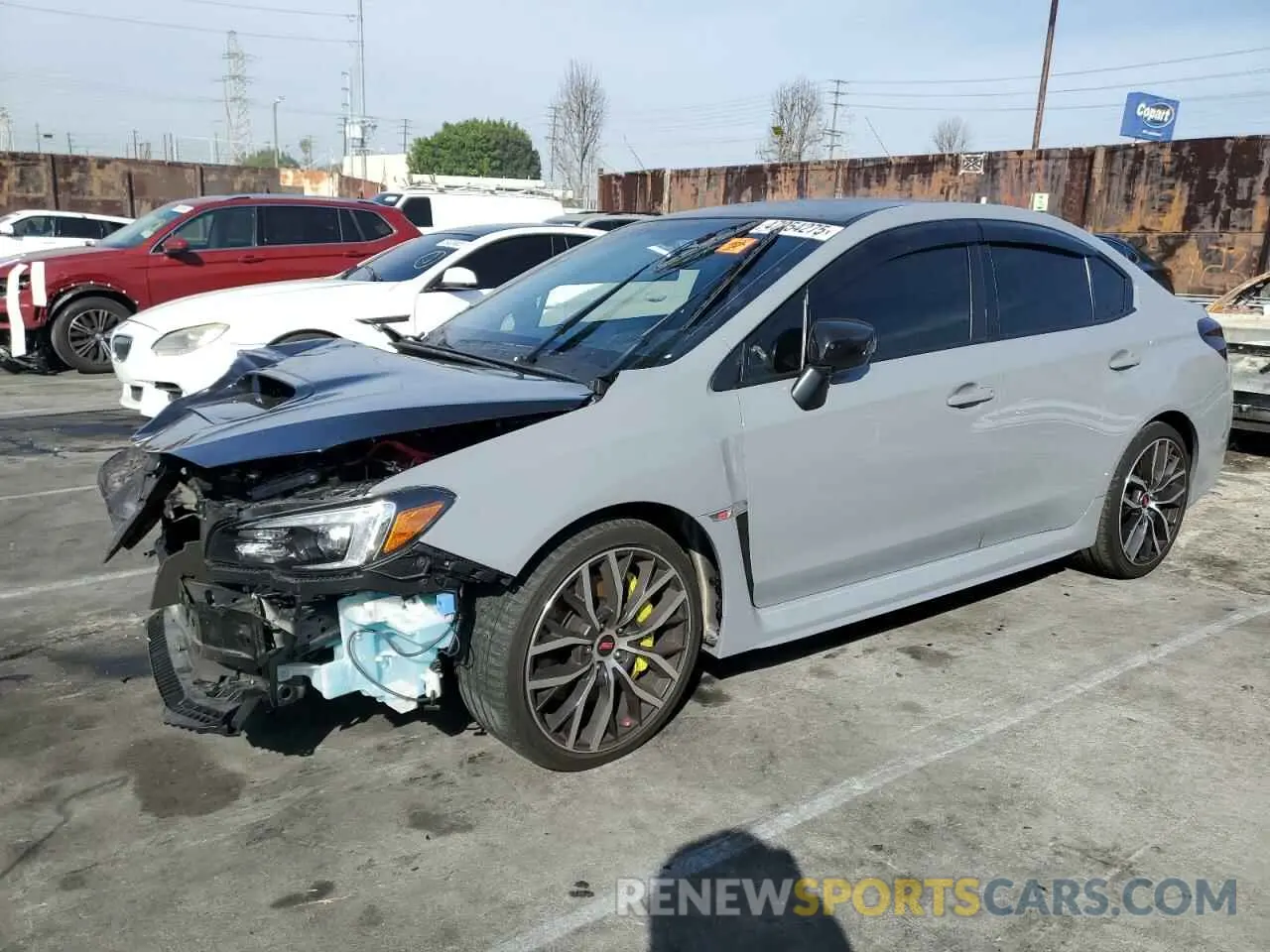 1 Photograph of a damaged car JF1VA2S65M9818895 SUBARU WRX 2021