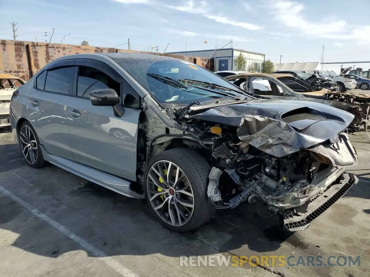 4 Photograph of a damaged car JF1VA2S65M9818895 SUBARU WRX 2021