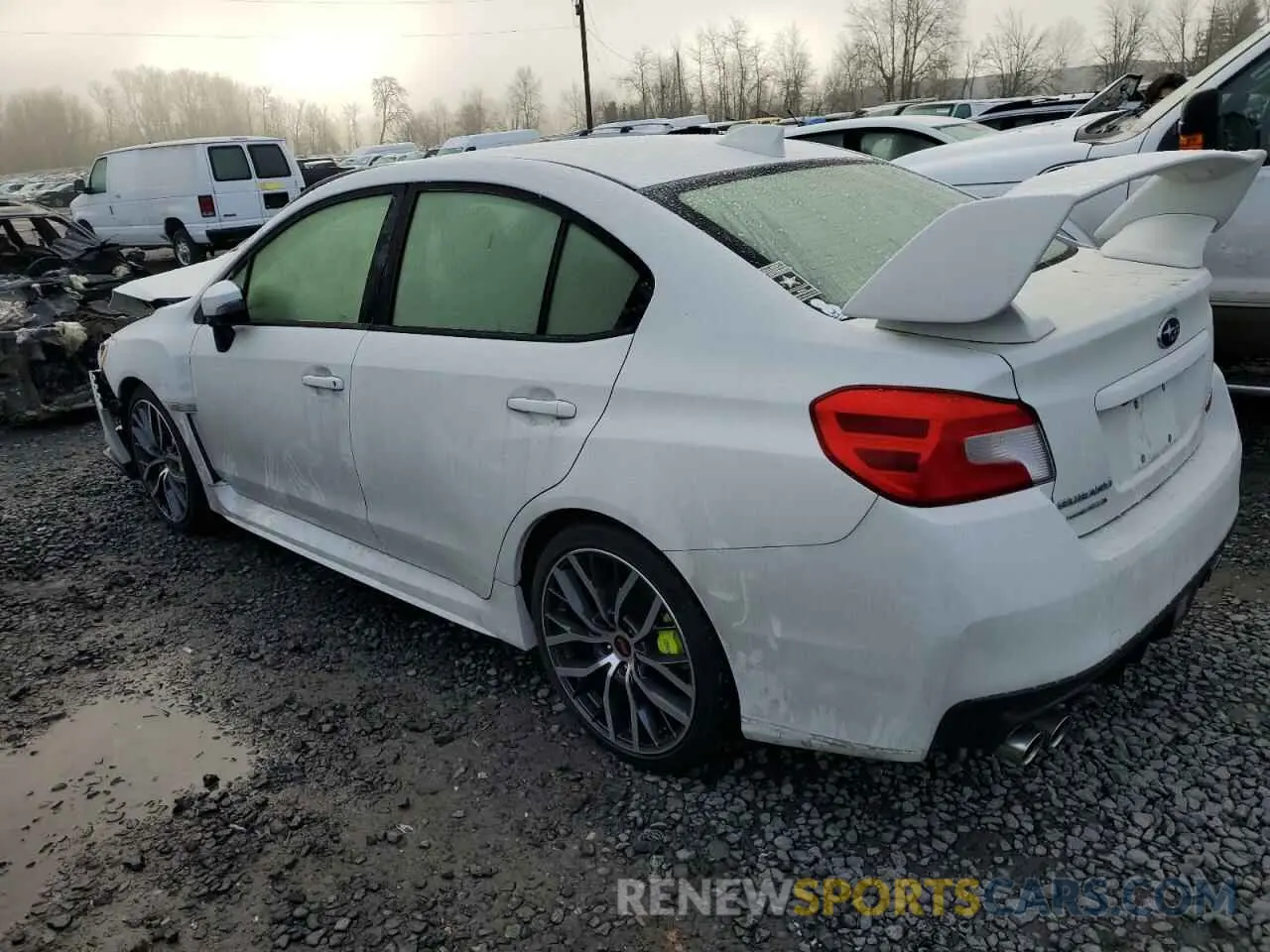 2 Photograph of a damaged car JF1VA2S69M9811240 SUBARU WRX 2021