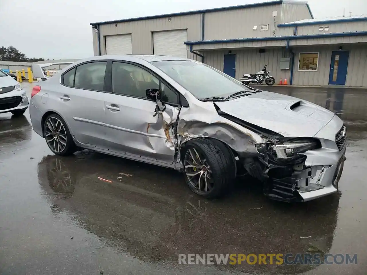 4 Photograph of a damaged car JF1VA2W61M9821707 SUBARU WRX 2021