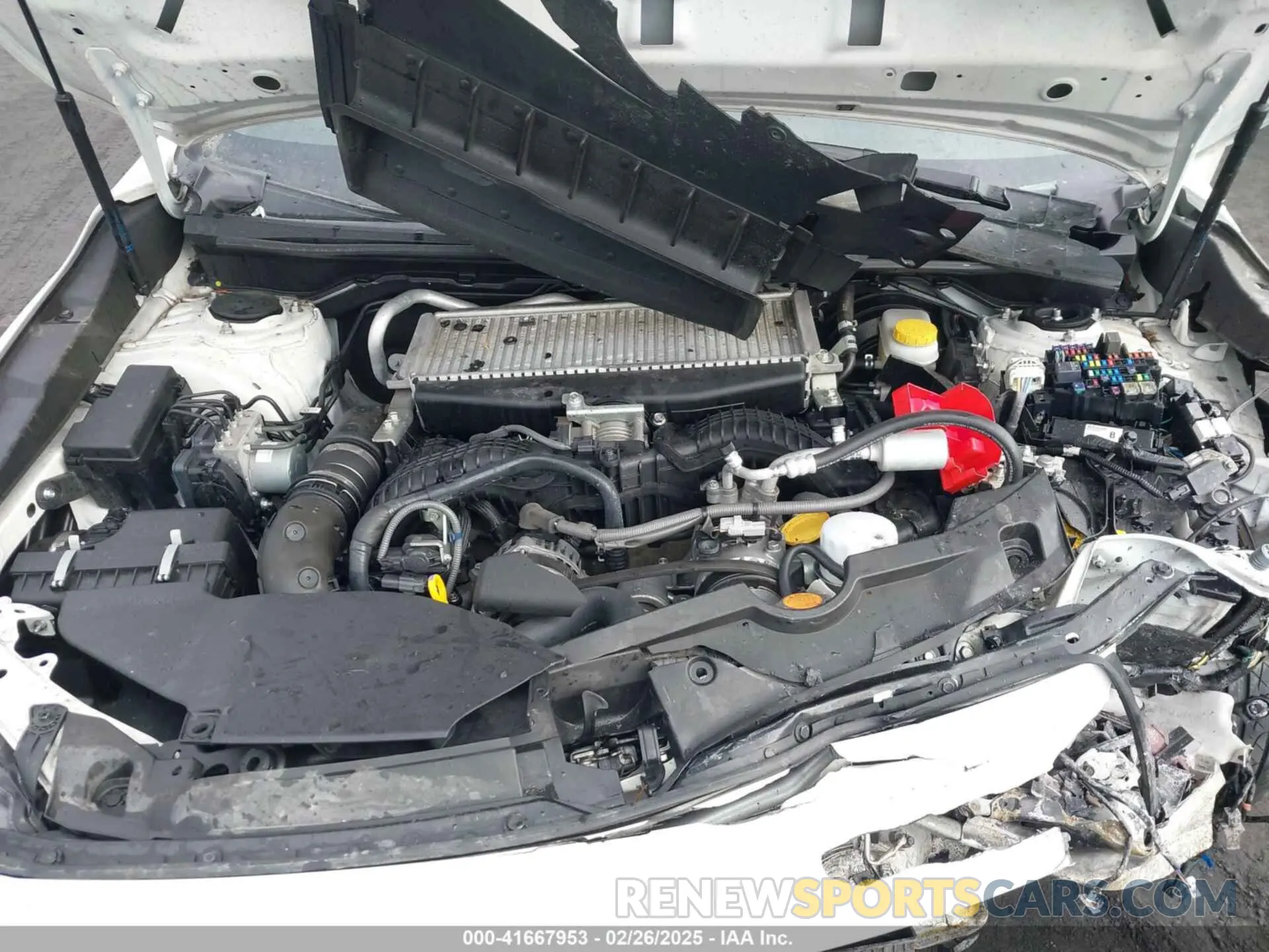 10 Photograph of a damaged car JF1VBAA60N9002705 SUBARU WRX 2022
