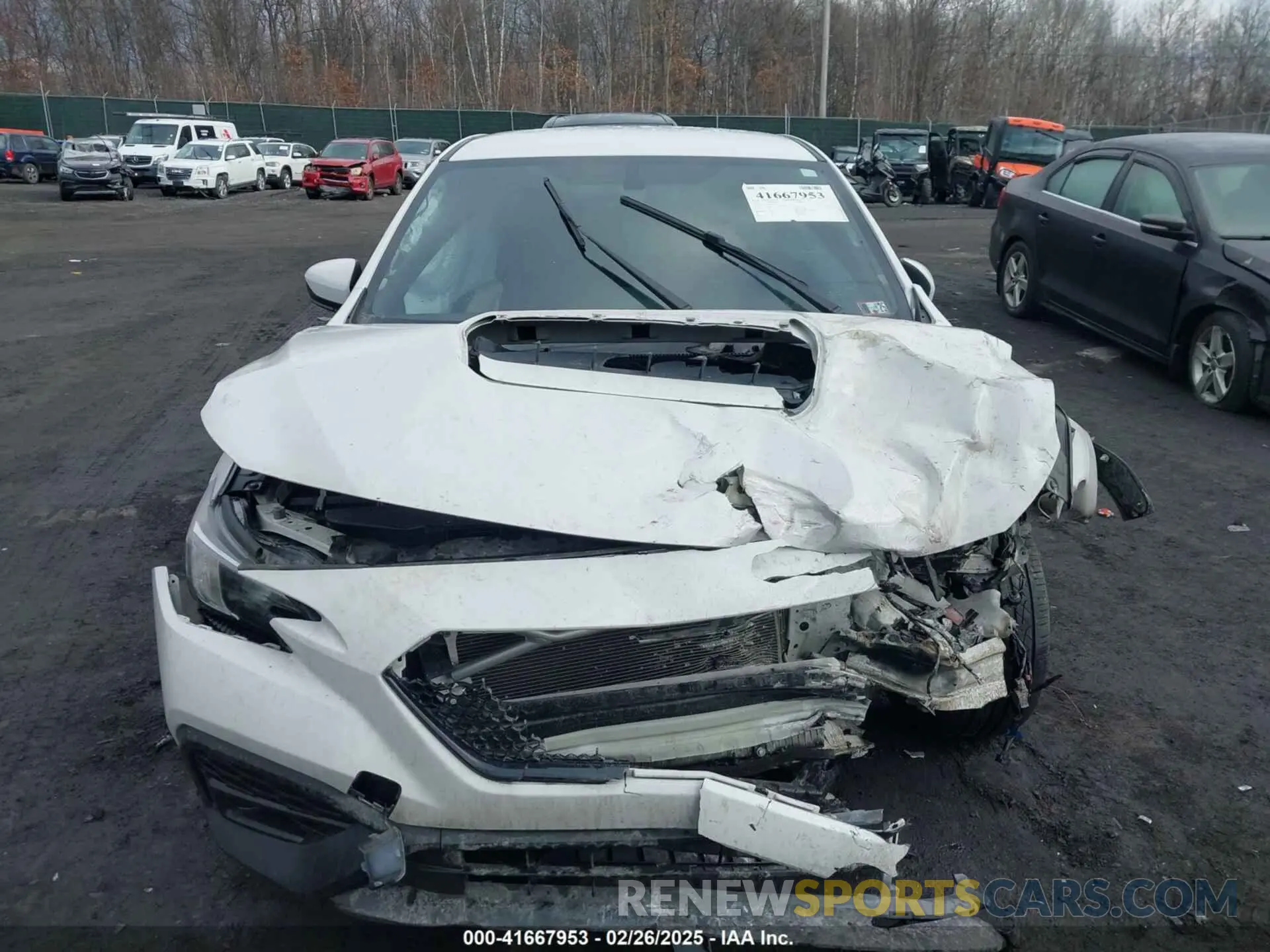 12 Photograph of a damaged car JF1VBAA60N9002705 SUBARU WRX 2022