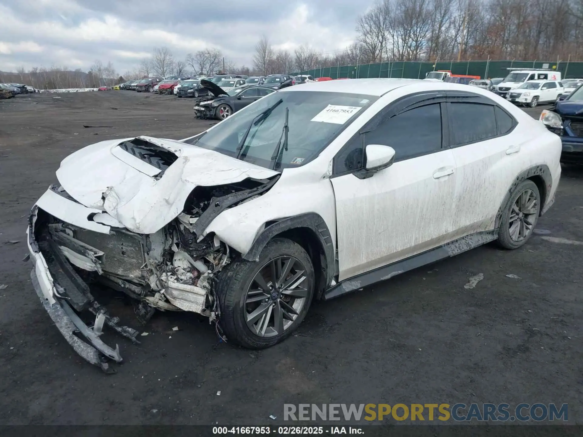 2 Photograph of a damaged car JF1VBAA60N9002705 SUBARU WRX 2022