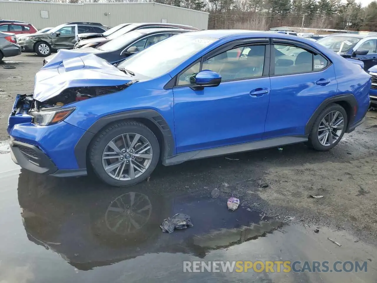 1 Photograph of a damaged car JF1VBAA61N9029007 SUBARU WRX 2022