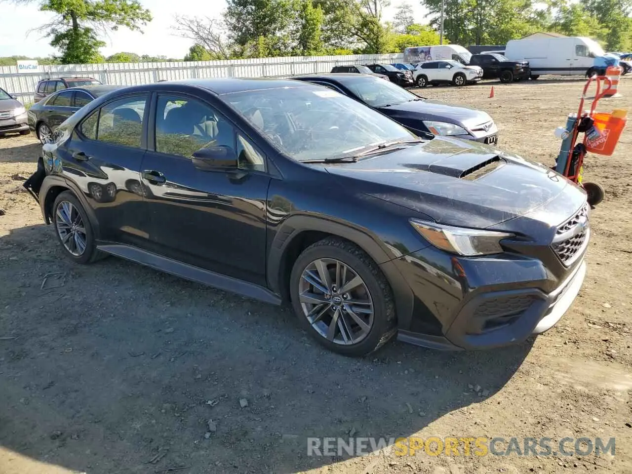 4 Photograph of a damaged car JF1VBAA62N9021790 SUBARU WRX 2022