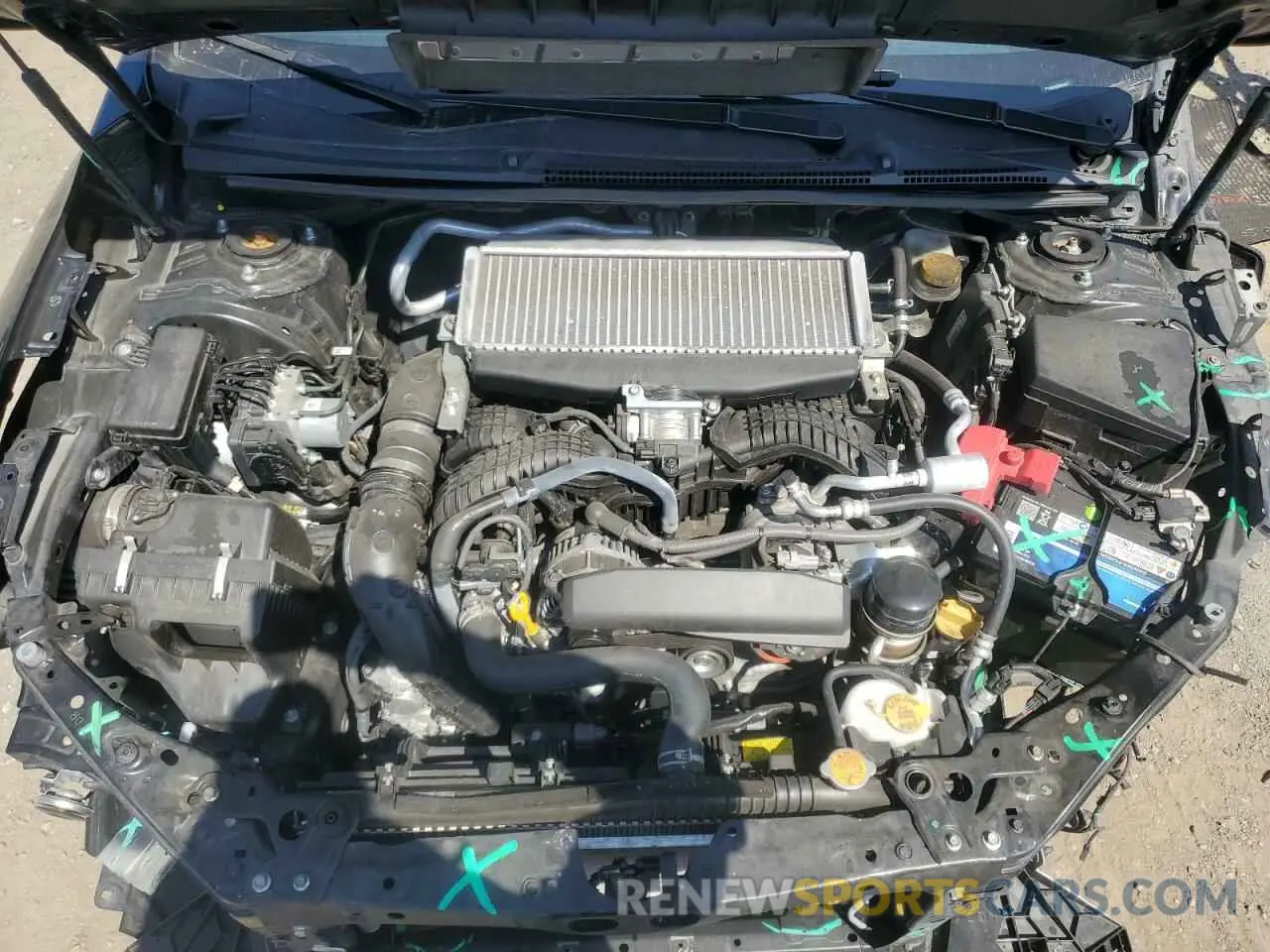 12 Photograph of a damaged car JF1VBAA63N9016517 SUBARU WRX 2022