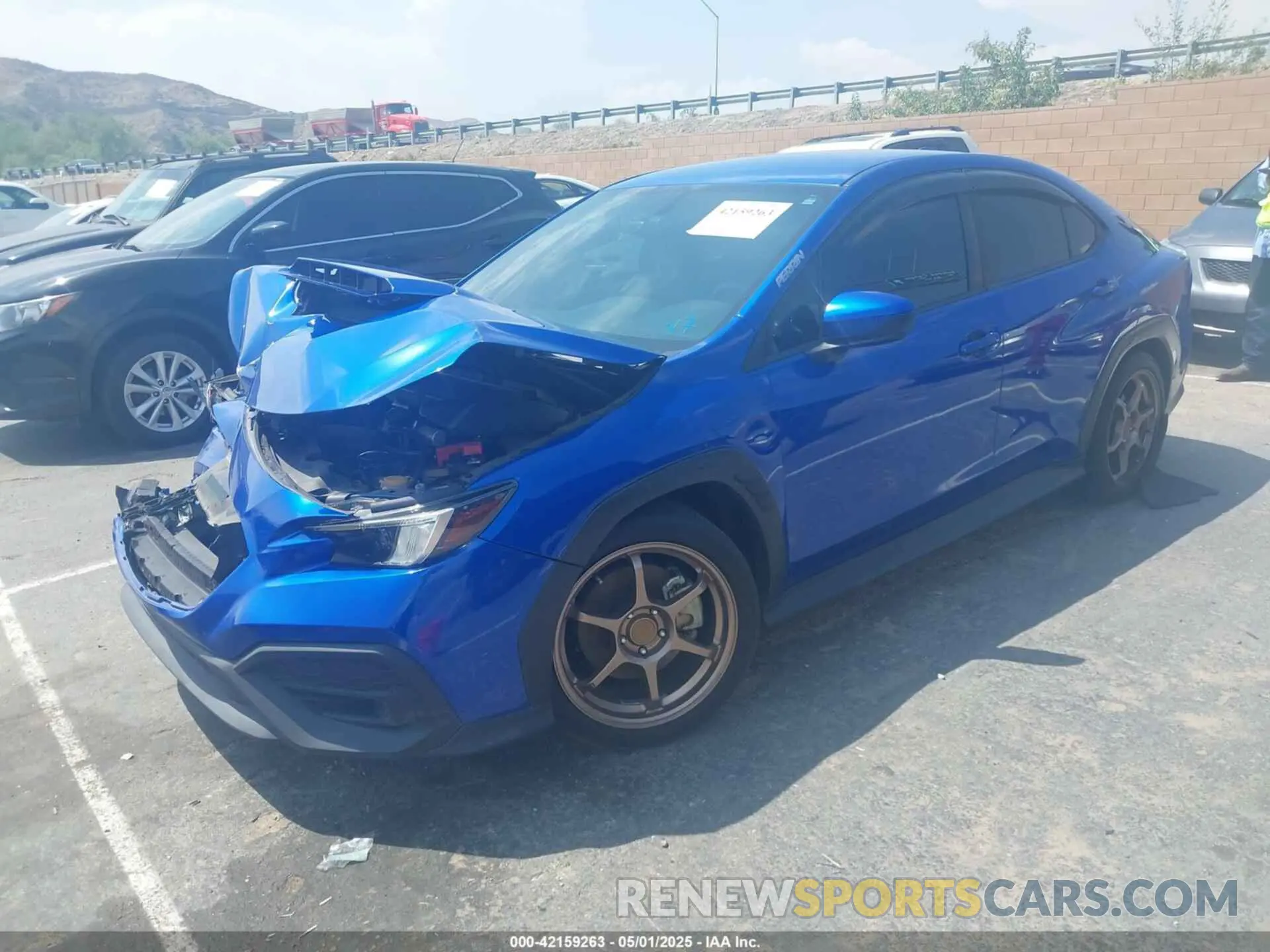 2 Photograph of a damaged car JF1VBAA64N9002223 SUBARU WRX 2022