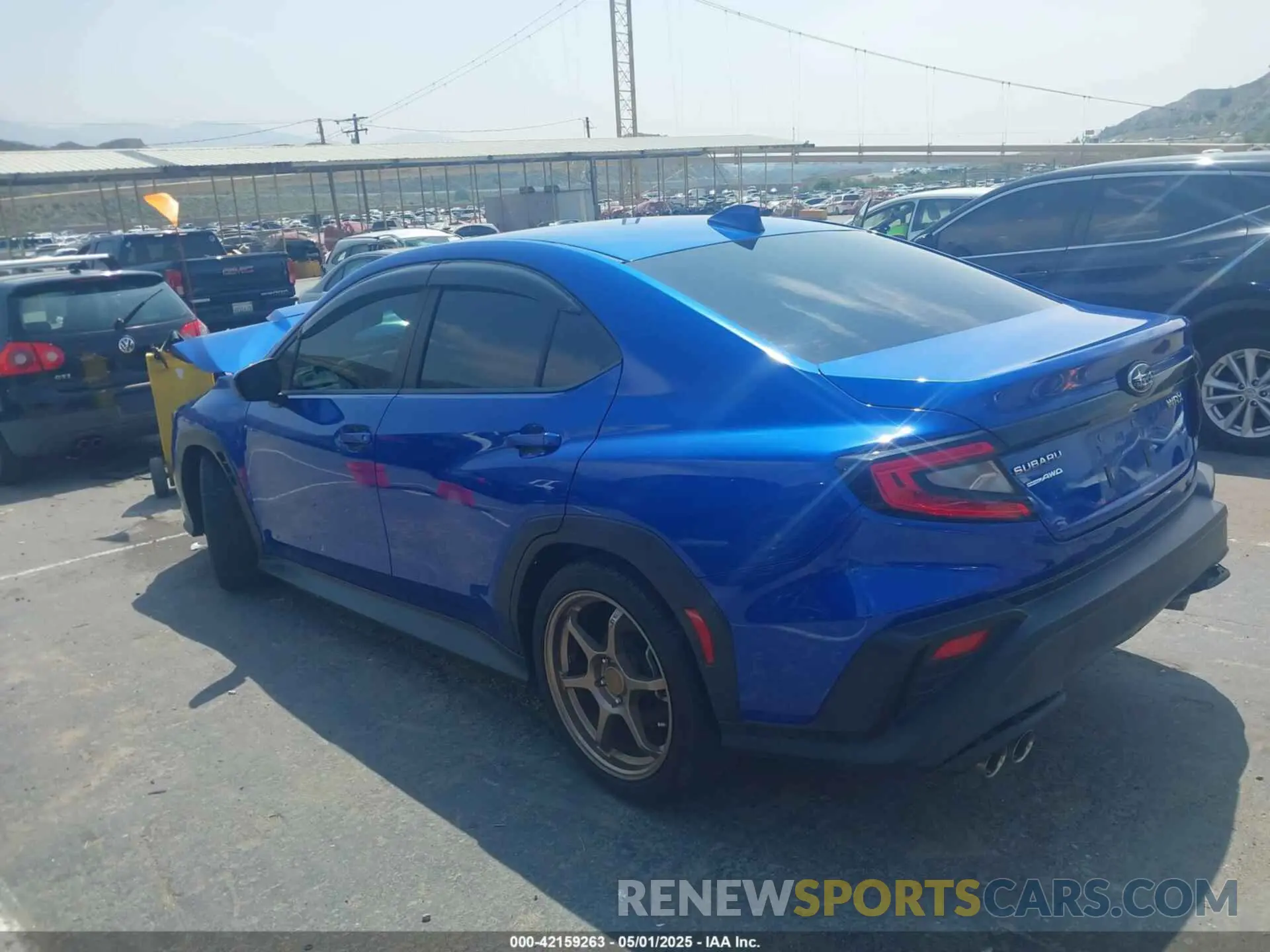 3 Photograph of a damaged car JF1VBAA64N9002223 SUBARU WRX 2022