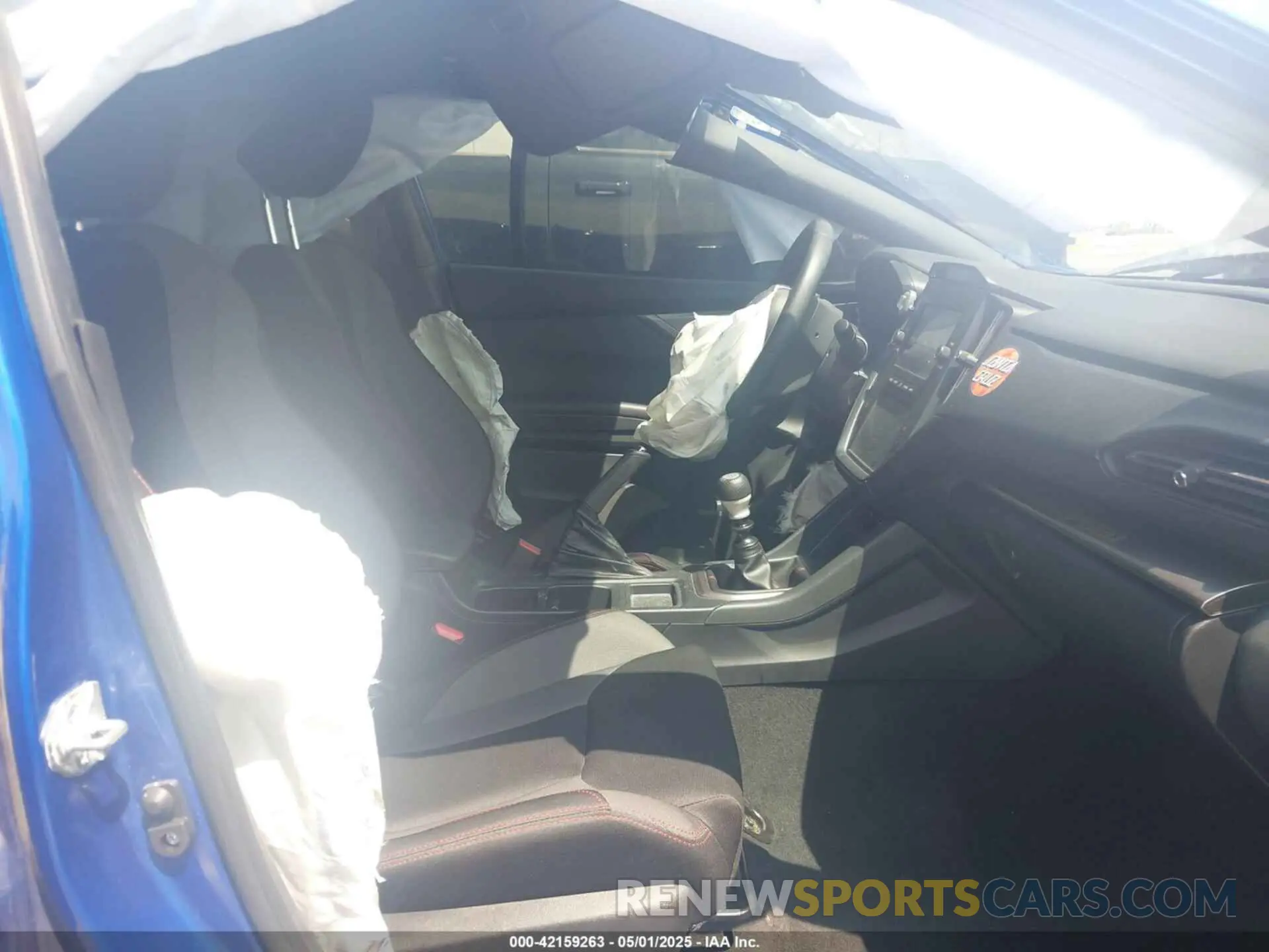 5 Photograph of a damaged car JF1VBAA64N9002223 SUBARU WRX 2022