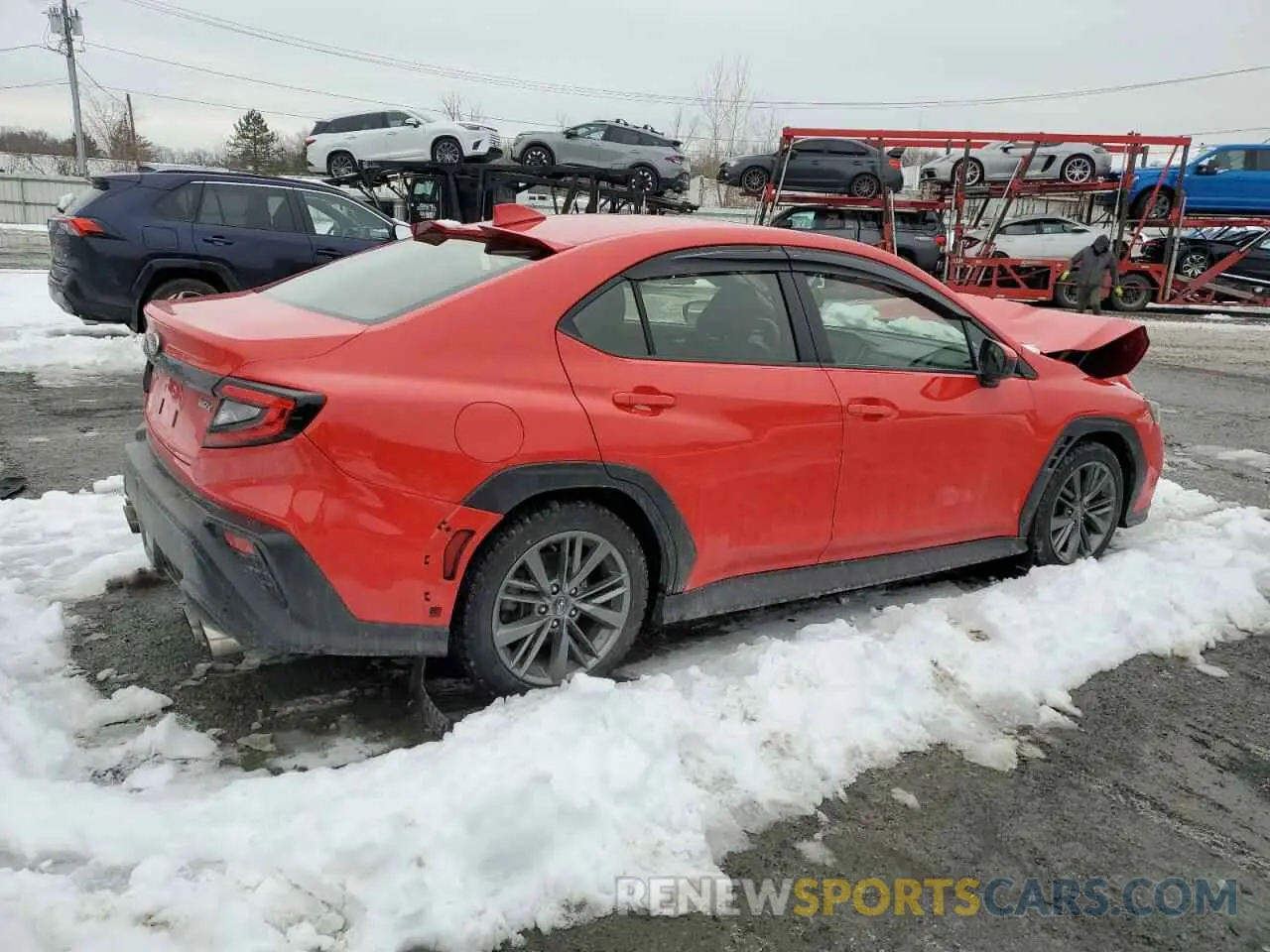 3 Photograph of a damaged car JF1VBAA64N9014422 SUBARU WRX 2022