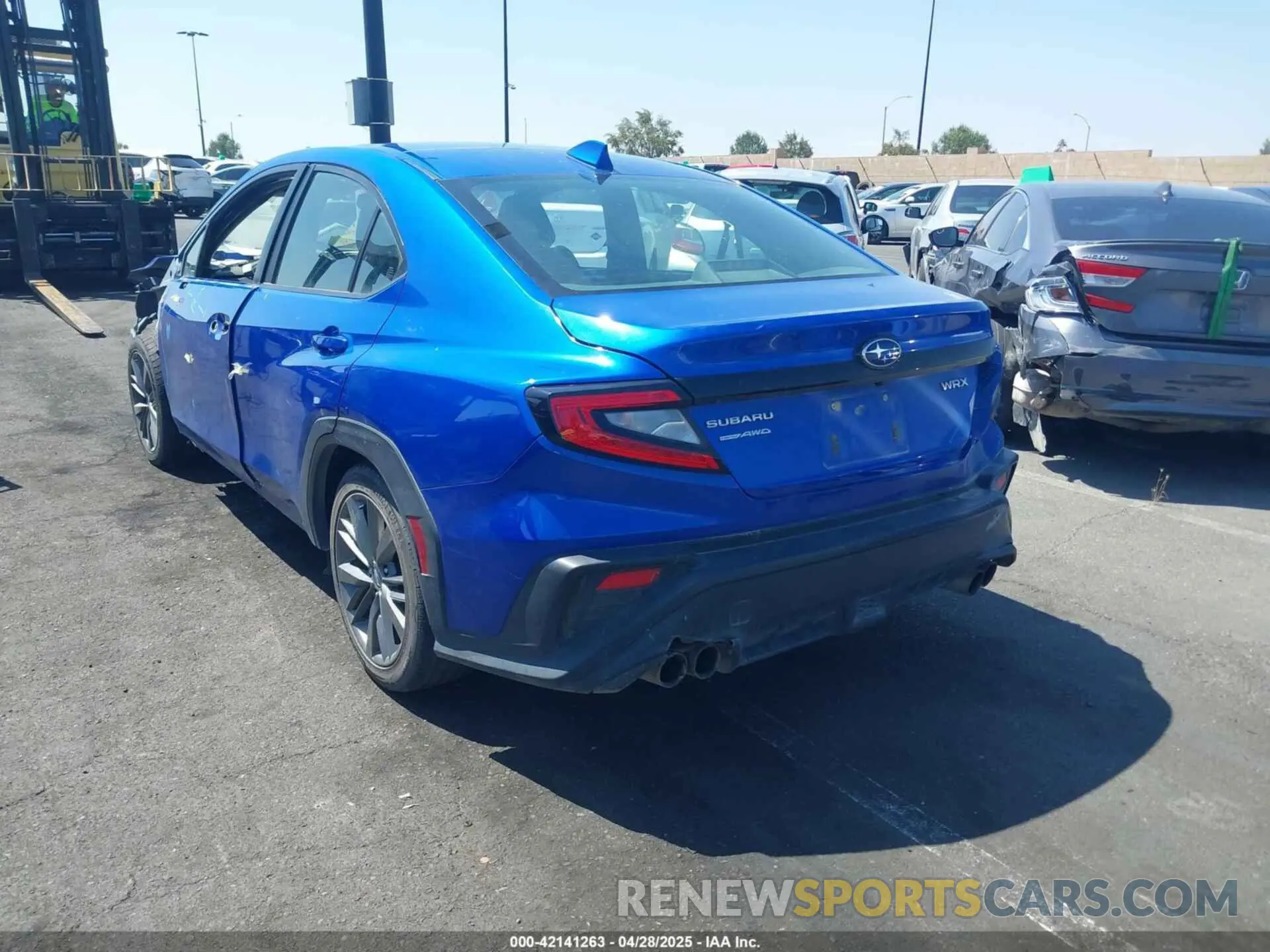 15 Photograph of a damaged car JF1VBAA64N9024903 SUBARU WRX 2022