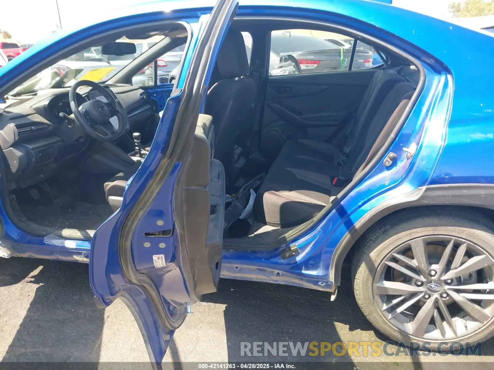 8 Photograph of a damaged car JF1VBAA64N9024903 SUBARU WRX 2022