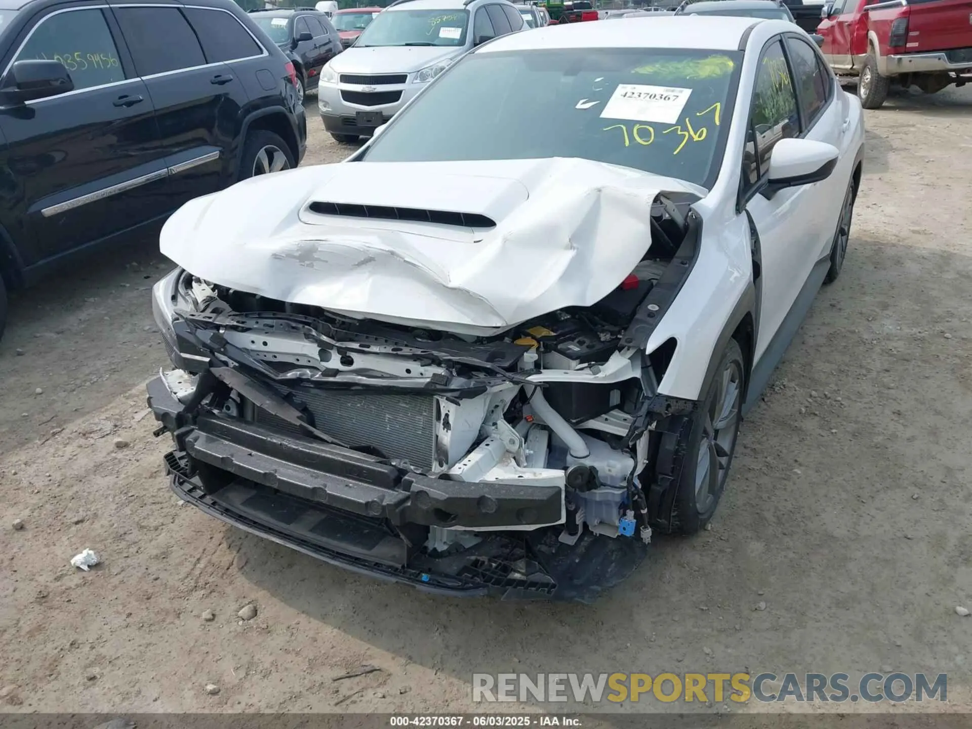 6 Photograph of a damaged car JF1VBAA65N9006233 SUBARU WRX 2022