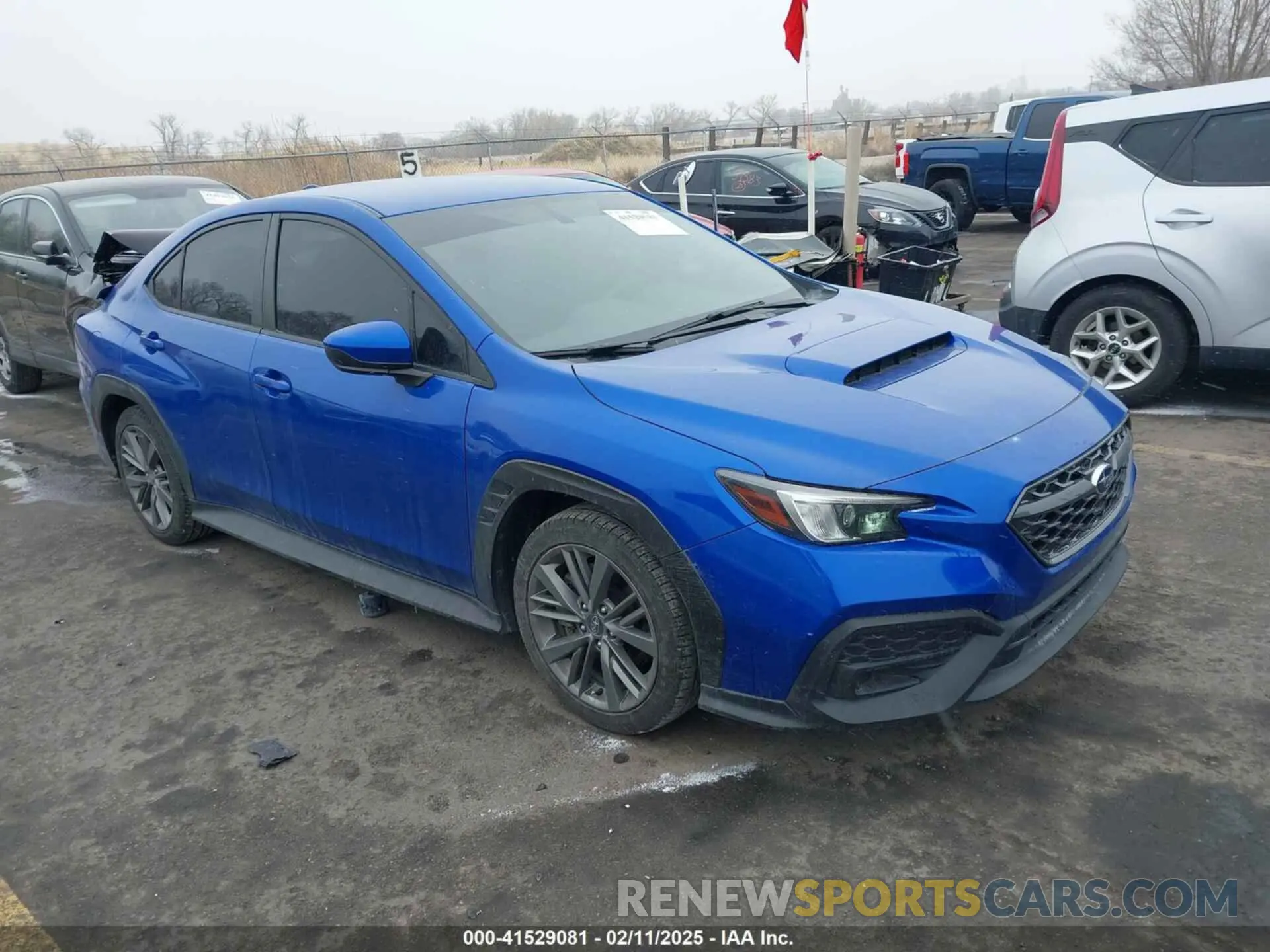 1 Photograph of a damaged car JF1VBAA65N9013795 SUBARU WRX 2022