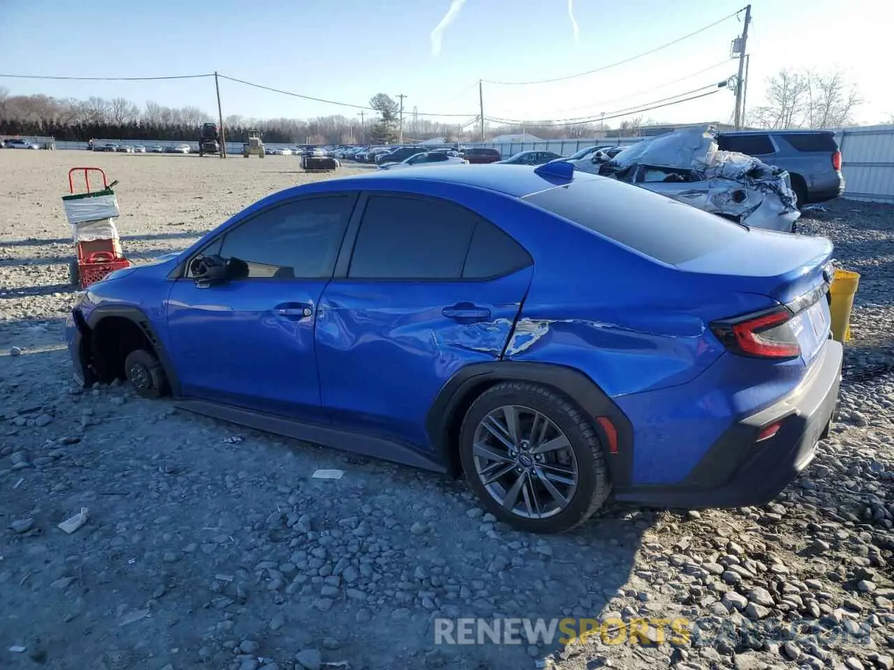 2 Photograph of a damaged car JF1VBAA67N9008162 SUBARU WRX 2022