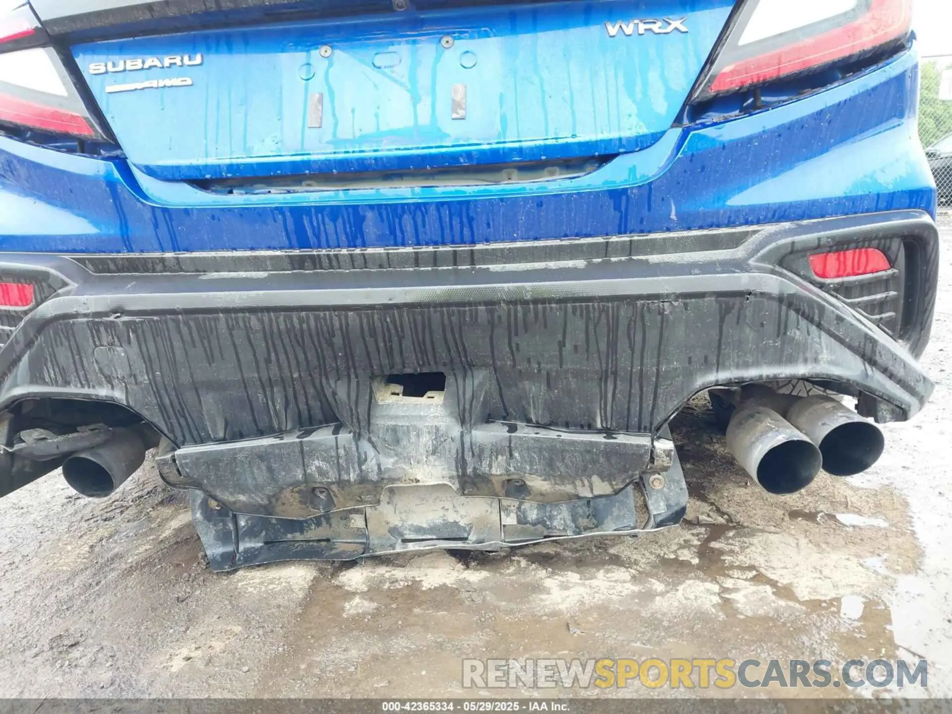 6 Photograph of a damaged car JF1VBAA68N9010941 SUBARU WRX 2022