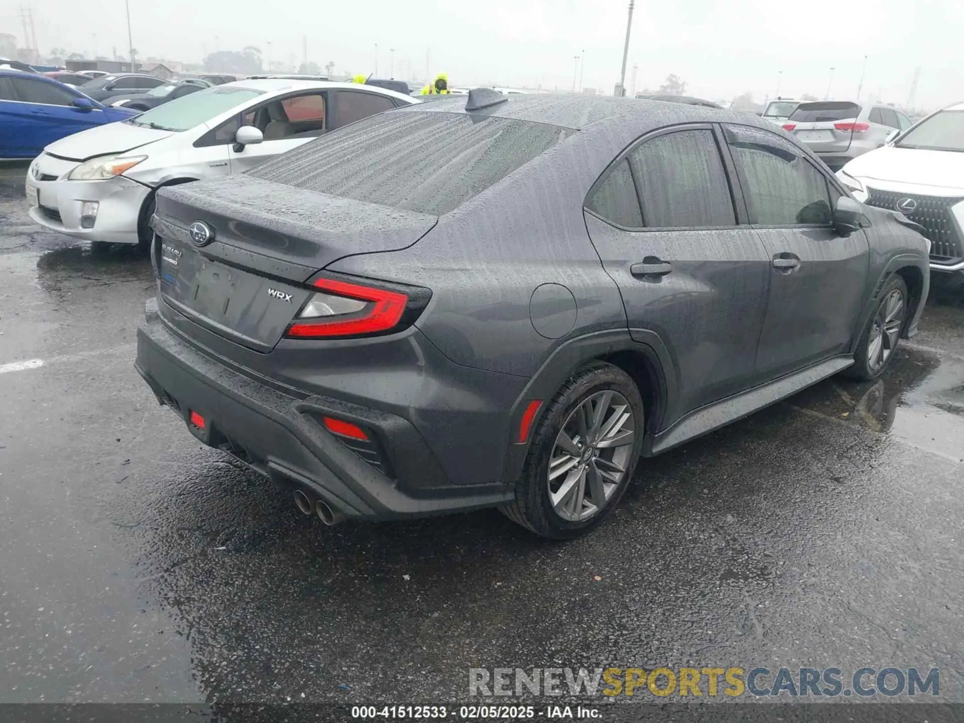 4 Photograph of a damaged car JF1VBAA69N9009460 SUBARU WRX 2022