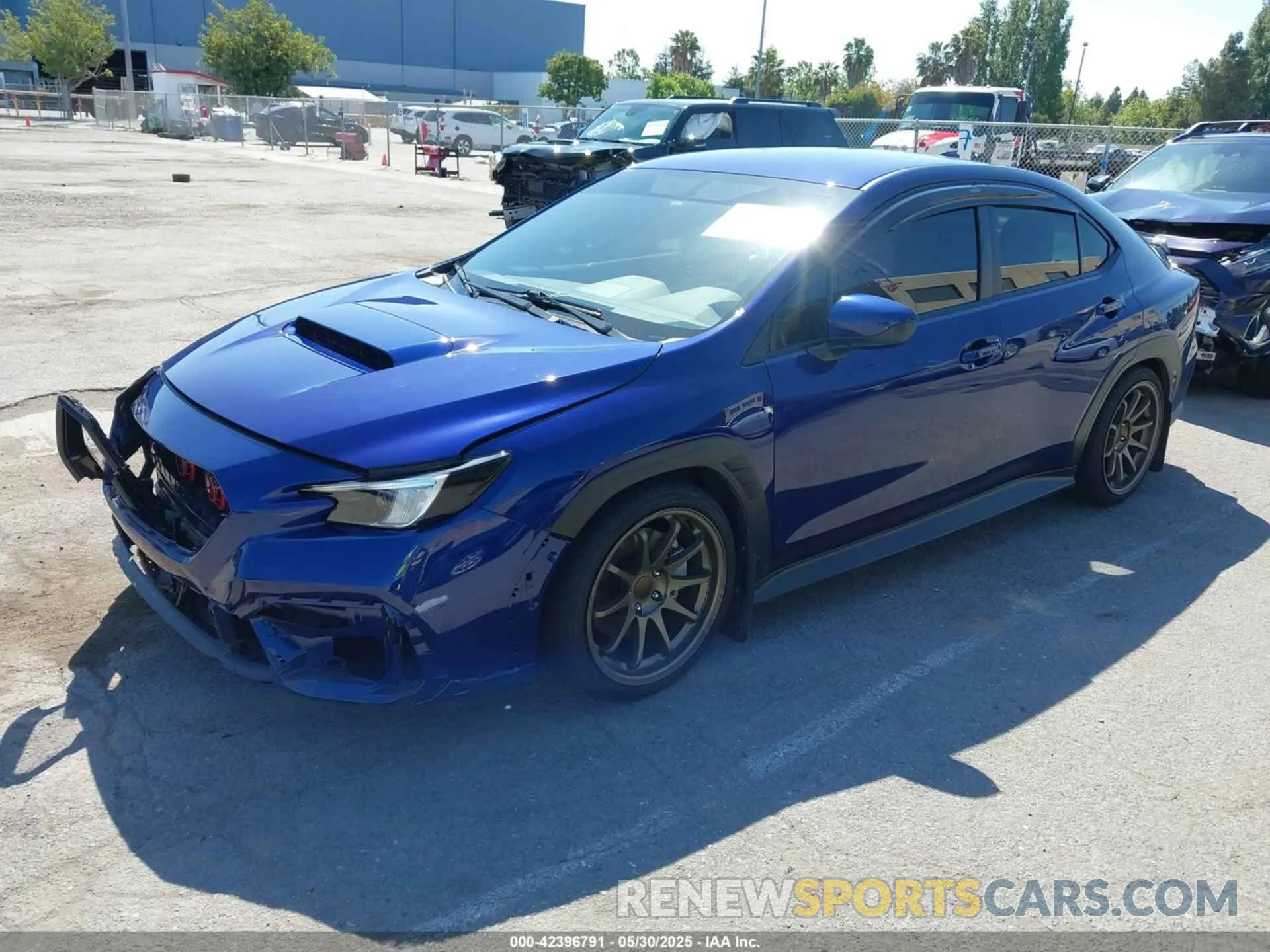 2 Photograph of a damaged car JF1VBAA6XN9017972 SUBARU WRX 2022