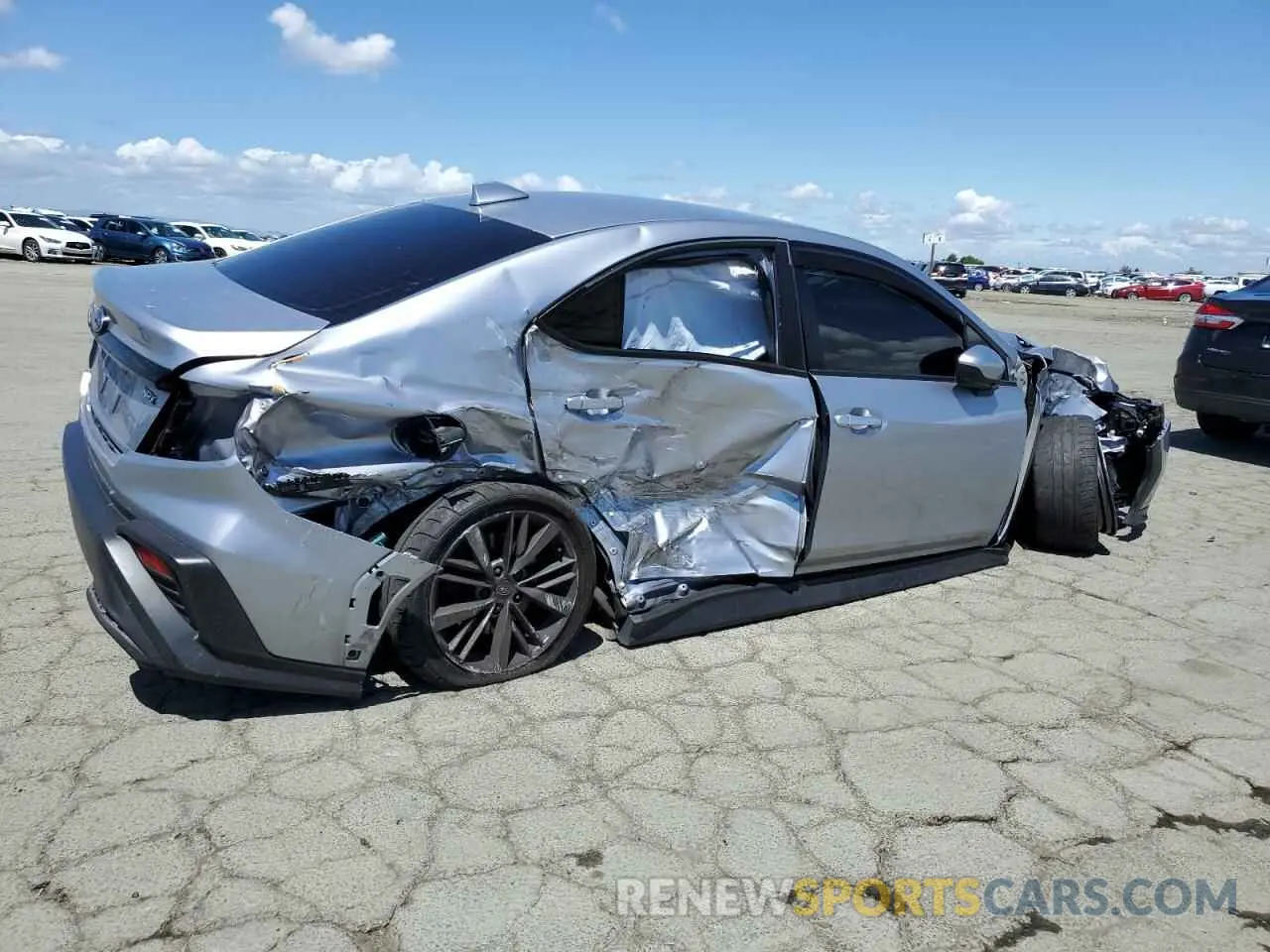 3 Photograph of a damaged car JF1VBAB64N8018149 SUBARU WRX 2022