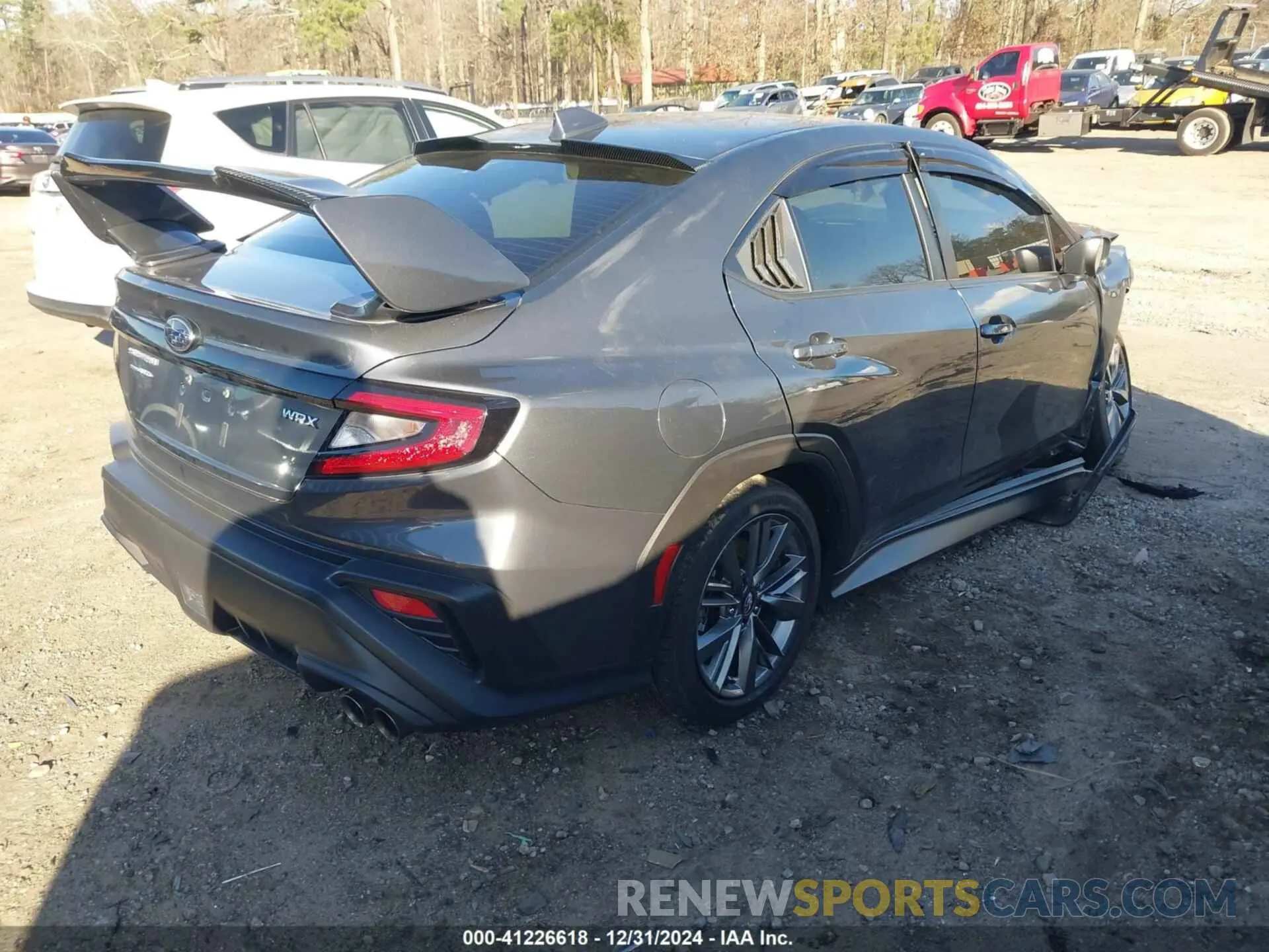 4 Photograph of a damaged car JF1VBAB65N8018712 SUBARU WRX 2022